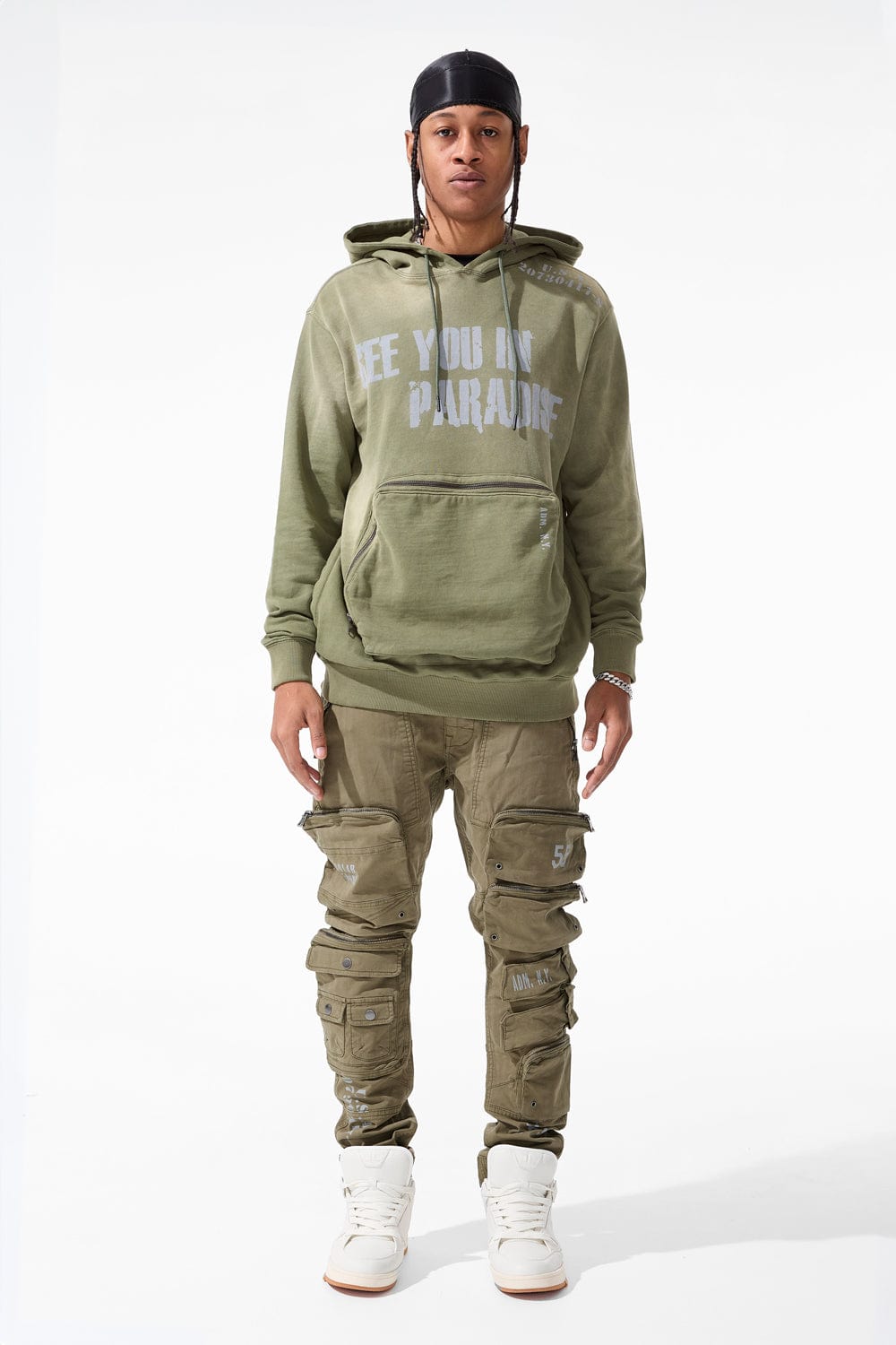 Jordan Craig Infantry Division Pullover Hoodie (Olive)