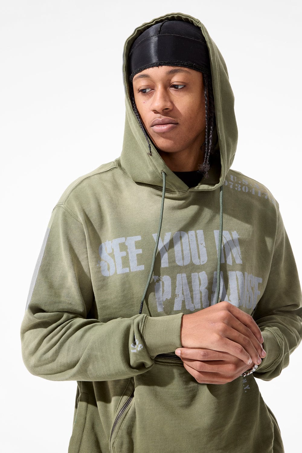 Jordan Craig Infantry Division Pullover Hoodie (Olive)