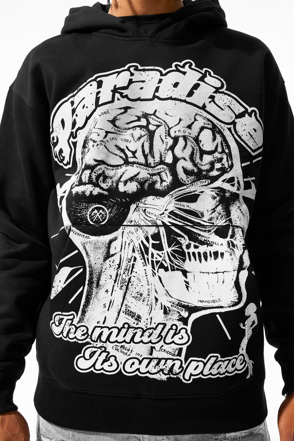 Jordan Craig Cranial Paradise Pullover Hoodie (Black)