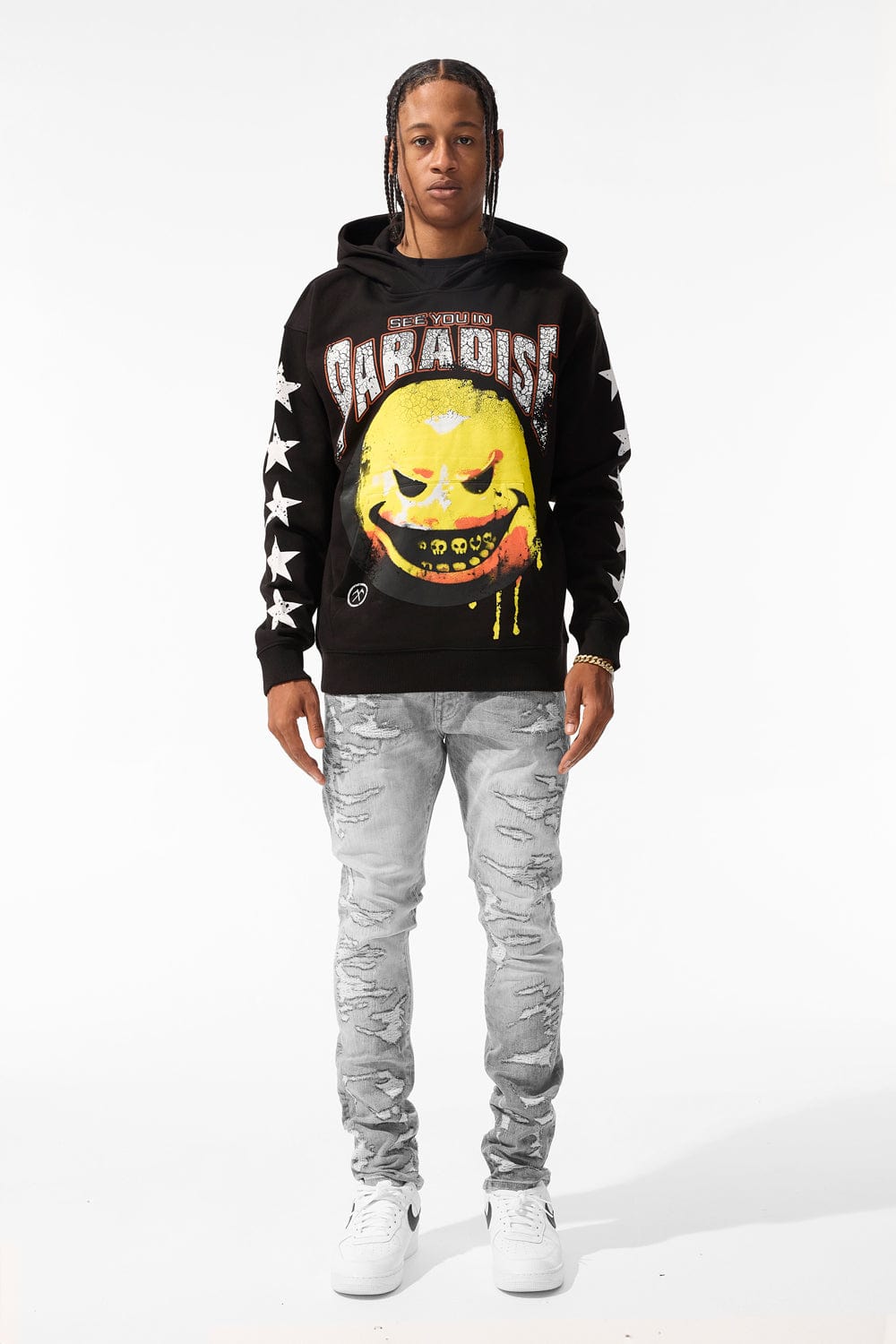 Jordan Craig Bad Intentions Pullover Hoodie (Black)