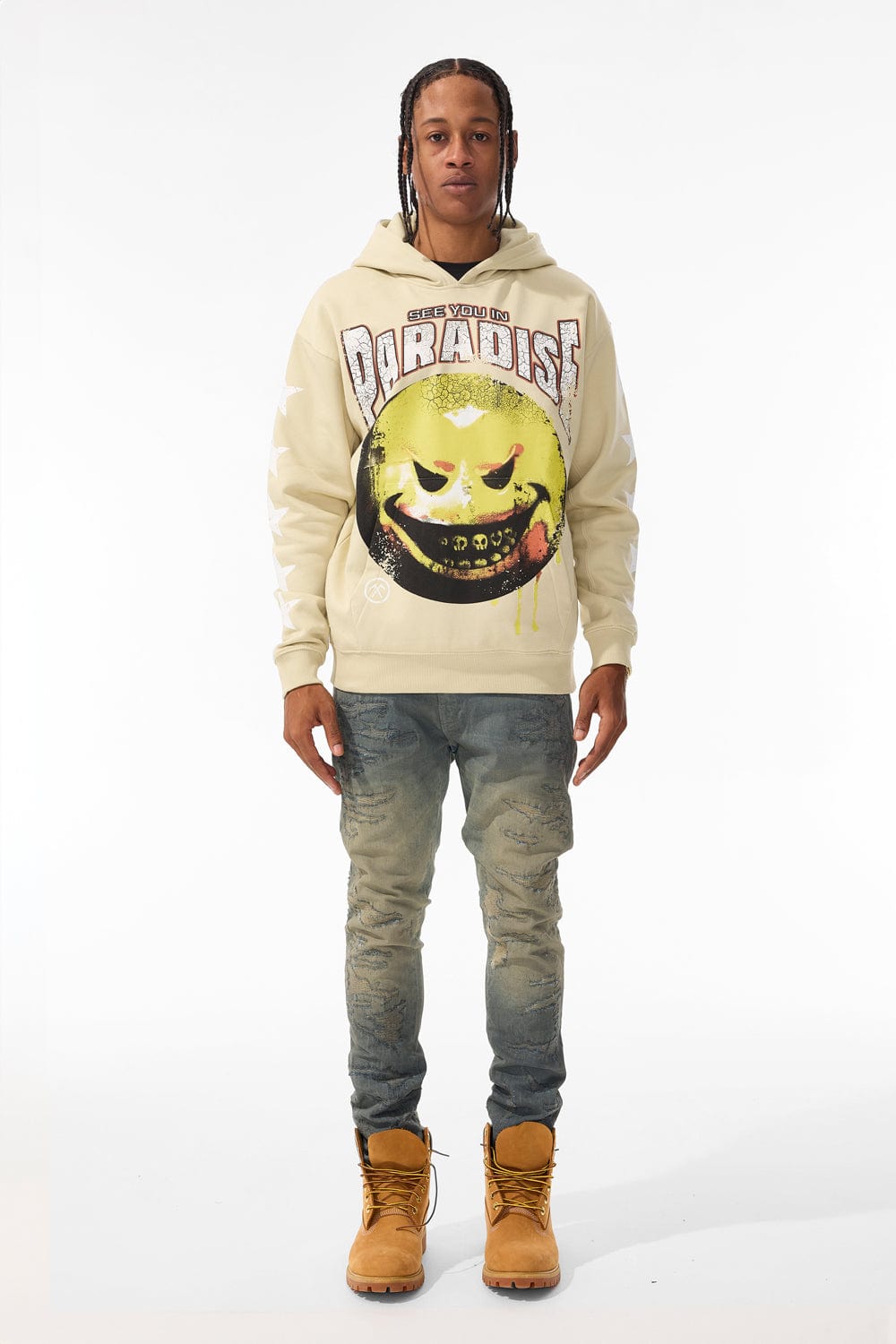 Jordan Craig Bad Intentions Pullover Hoodie (Khaki)