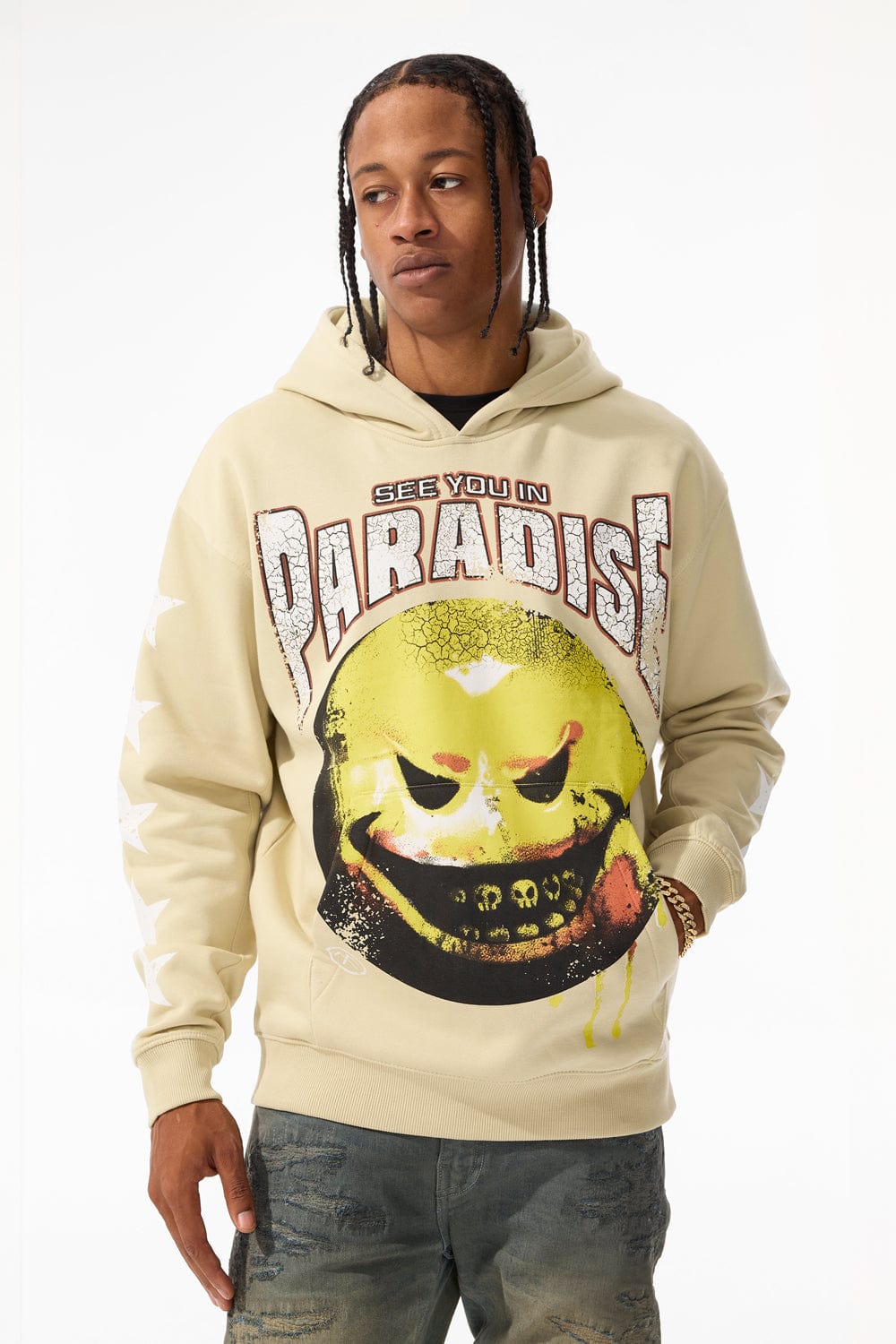 Jordan Craig Bad Intentions Pullover Hoodie (Khaki) S / Khaki