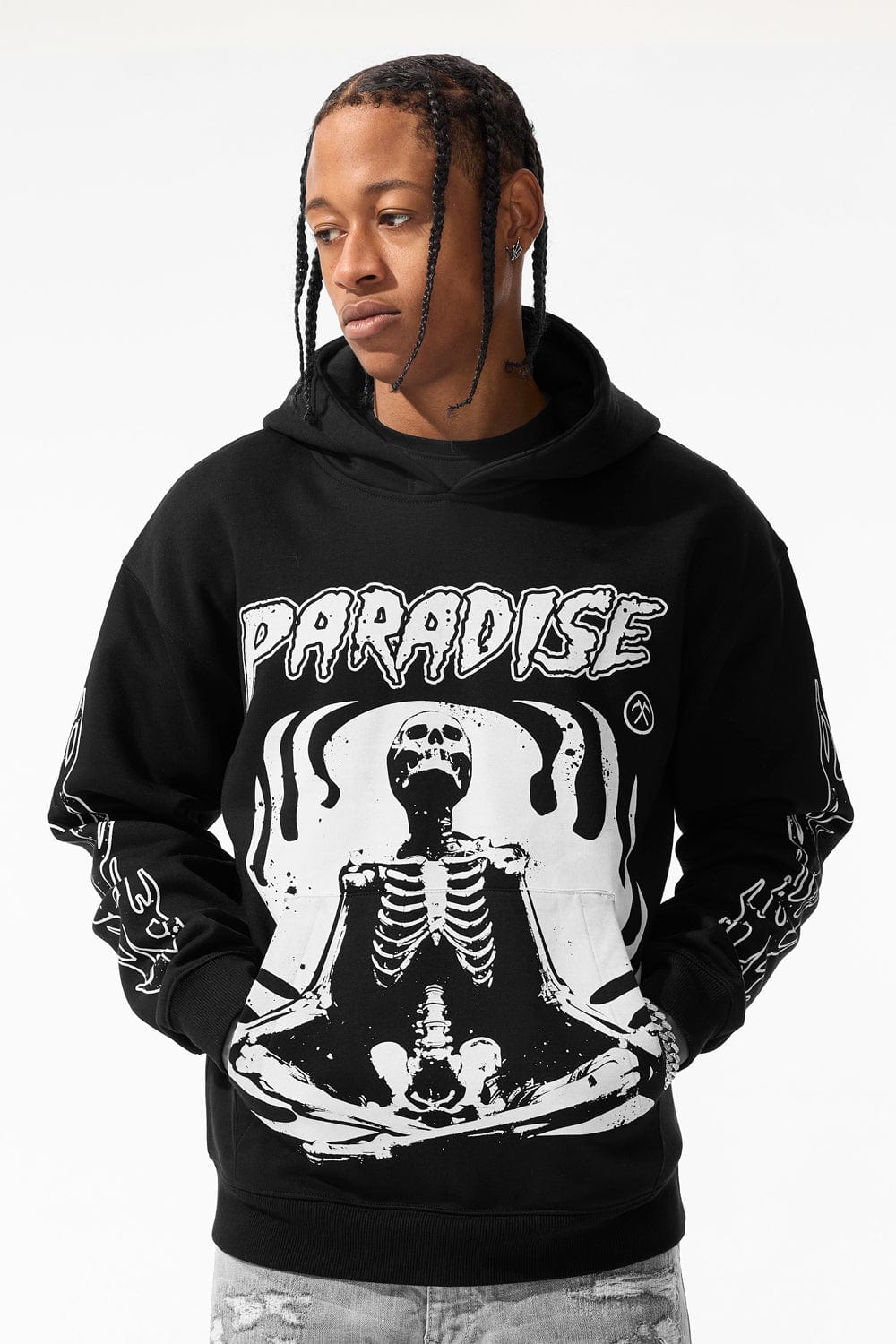 Jordan Craig Reincarnation Pullover Hoodie (Black) S / Black