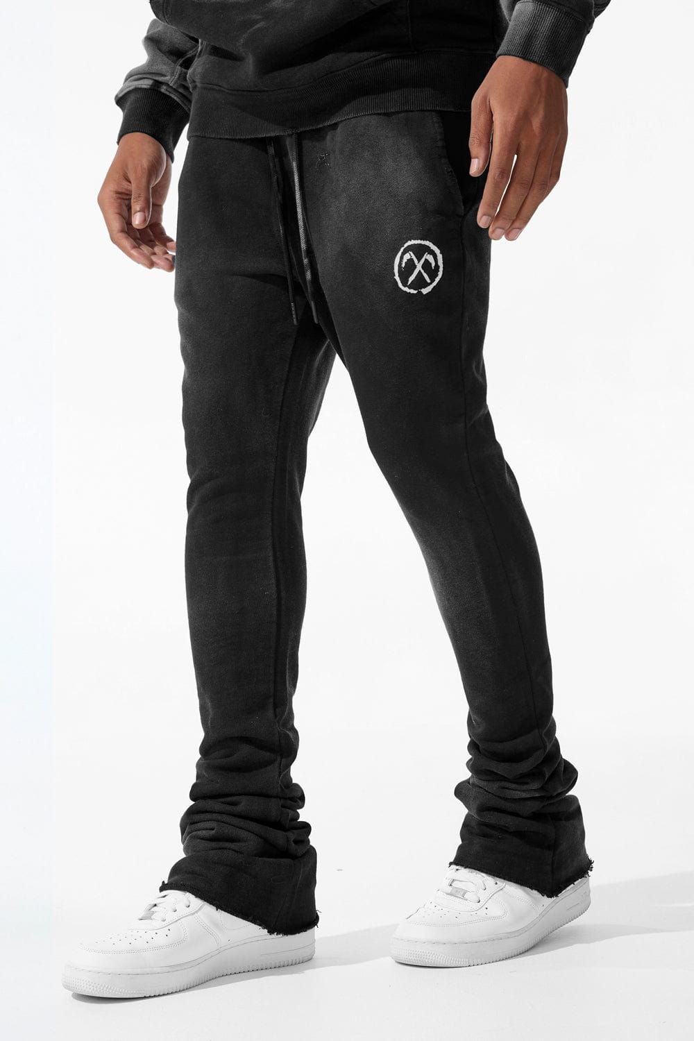 Jordan Craig Afterlife Stacked Sweatpants (Black Shadow) S / Black Shadow