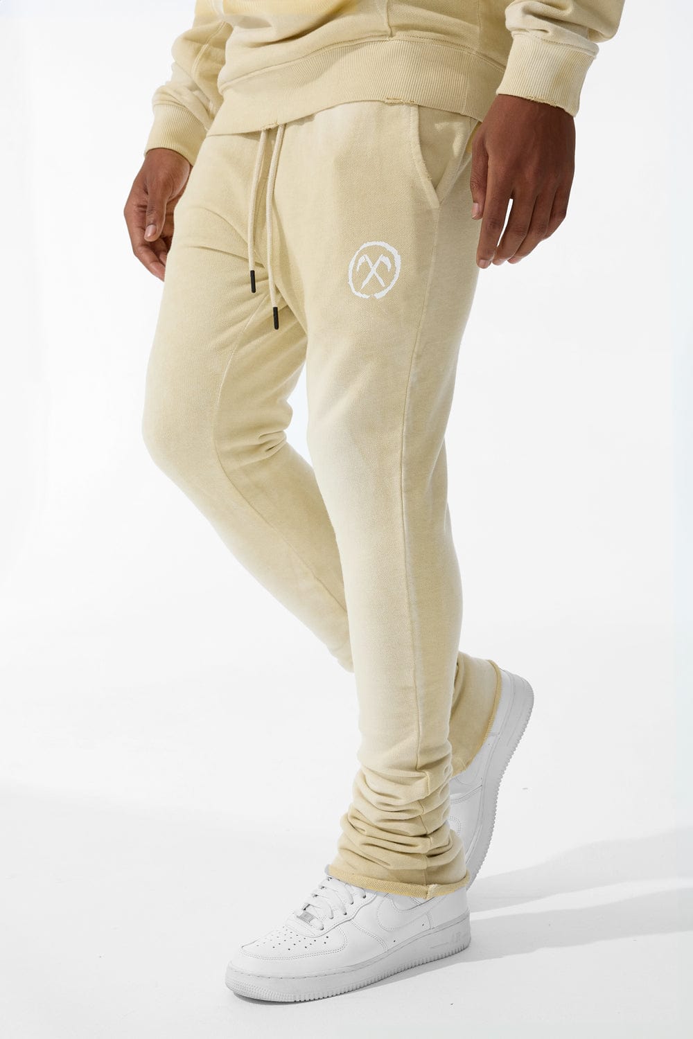 Jordan Craig Afterlife Stacked Sweatpants (Khaki) S / Khaki