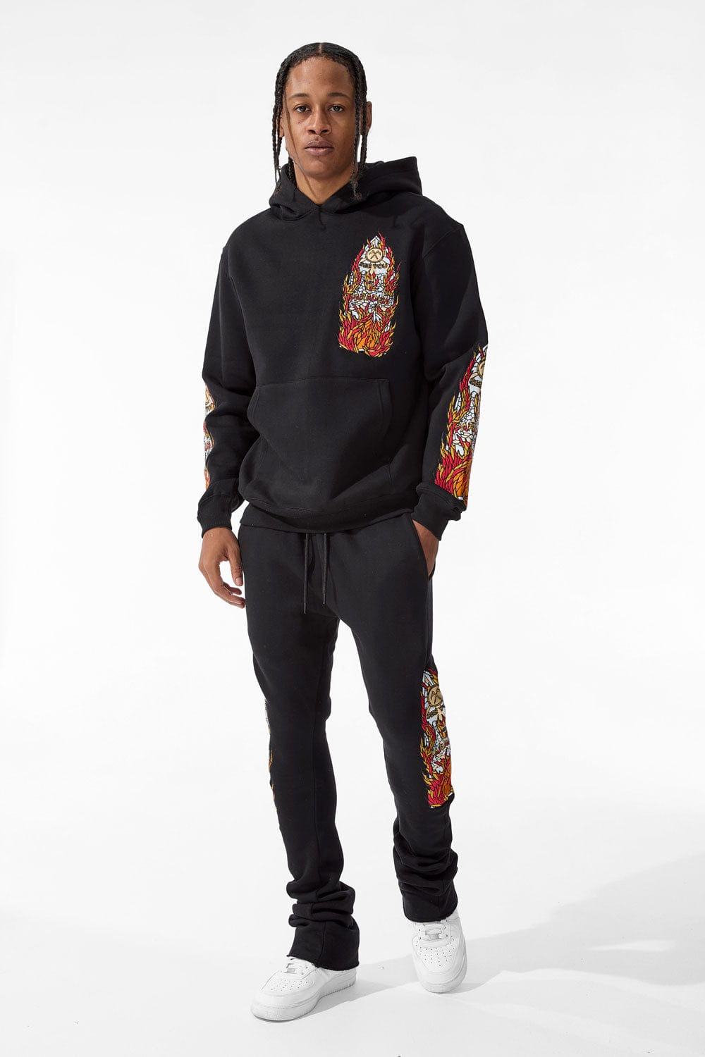 Jordan Craig Blaze Pullover Hoodie (Black)