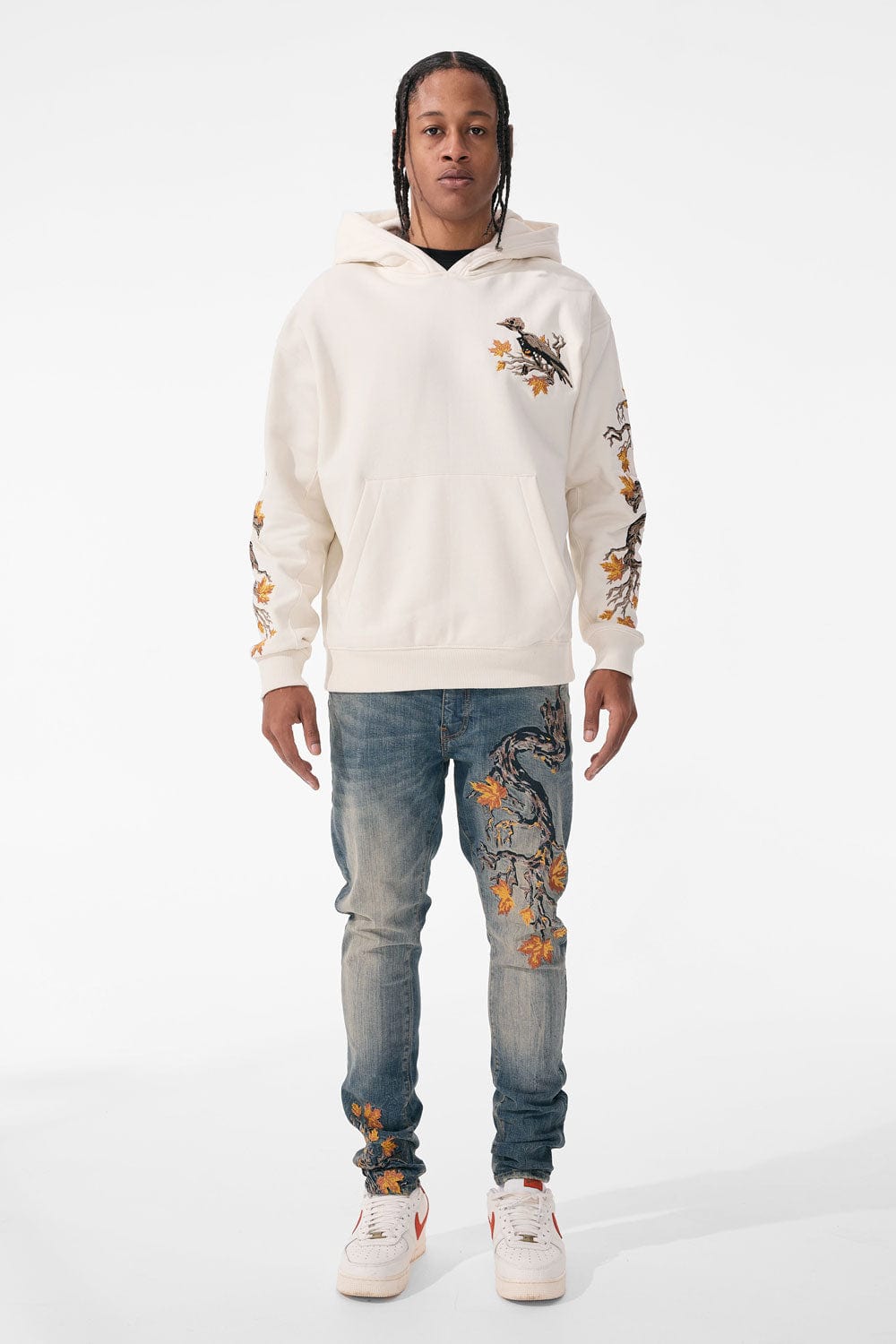 Jordan Craig Aviary Pullover Hoodie (Bone)