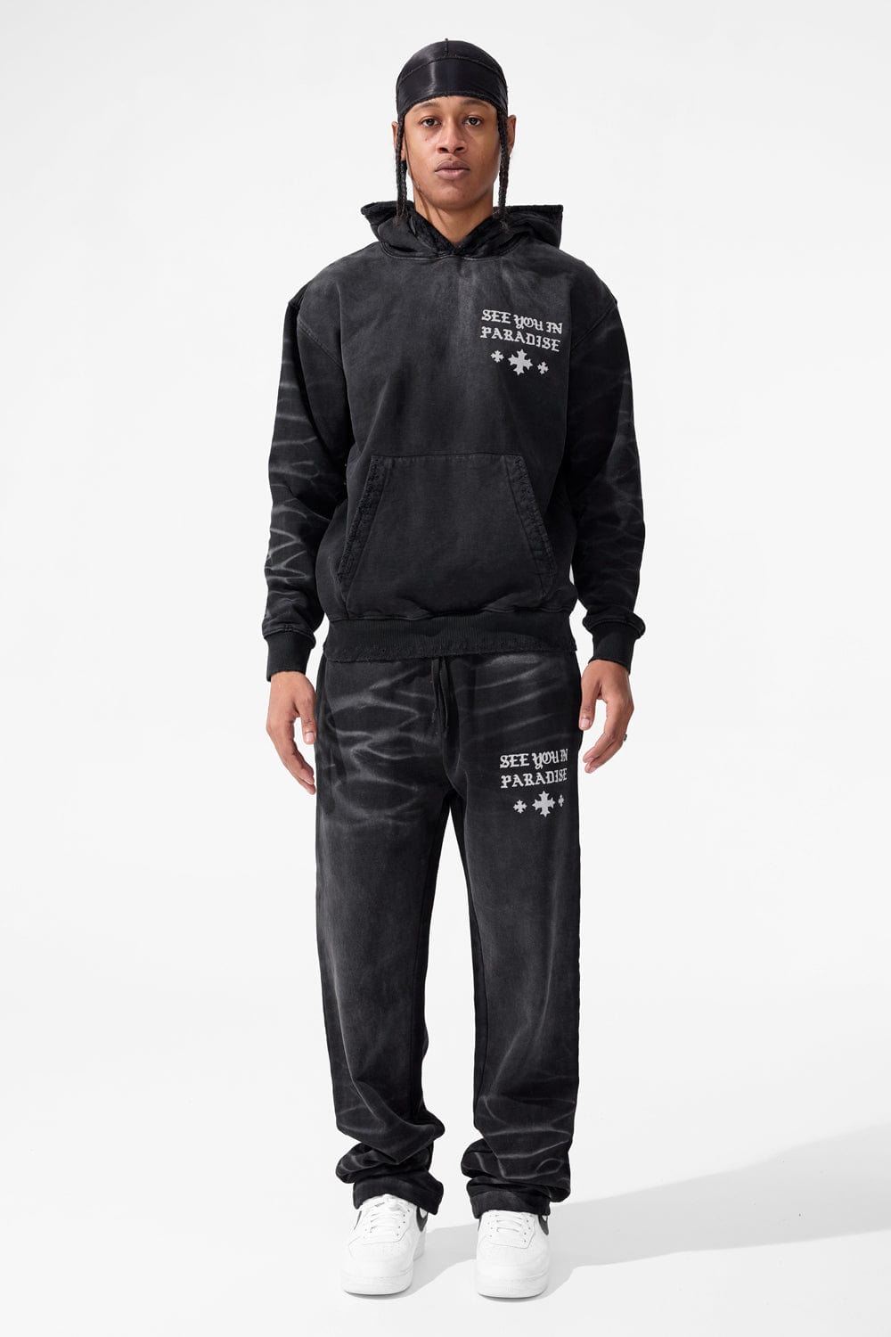 Jordan Craig SYIP Wide Leg Sweatpants (Vintage Black)