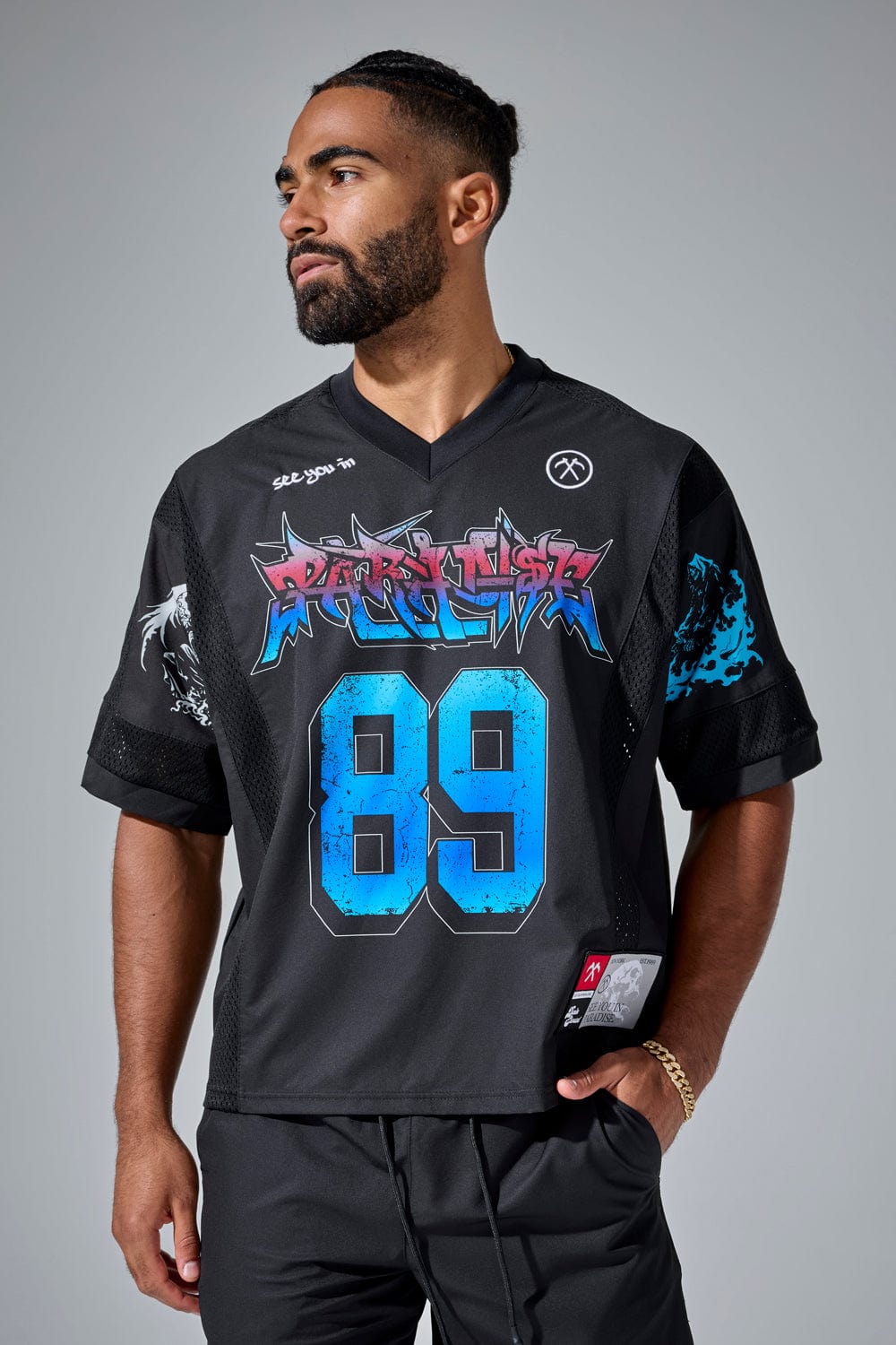 Jordan Craig Street League Football Jersey Black / S
