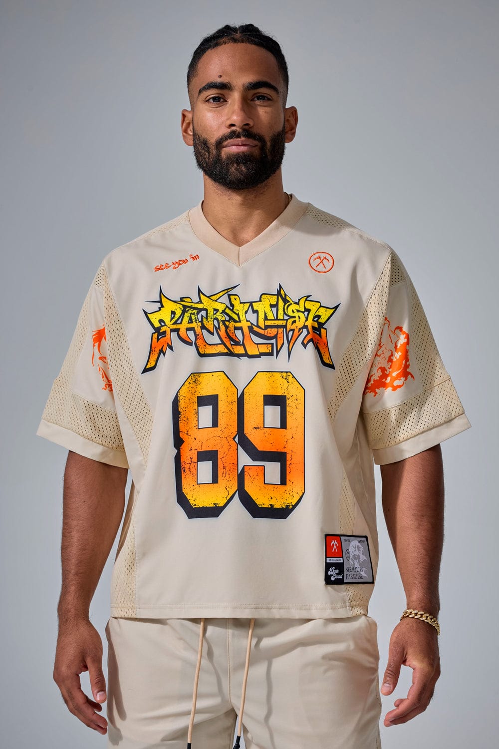 Jordan Craig Street League Football Jersey Light Khaki / S