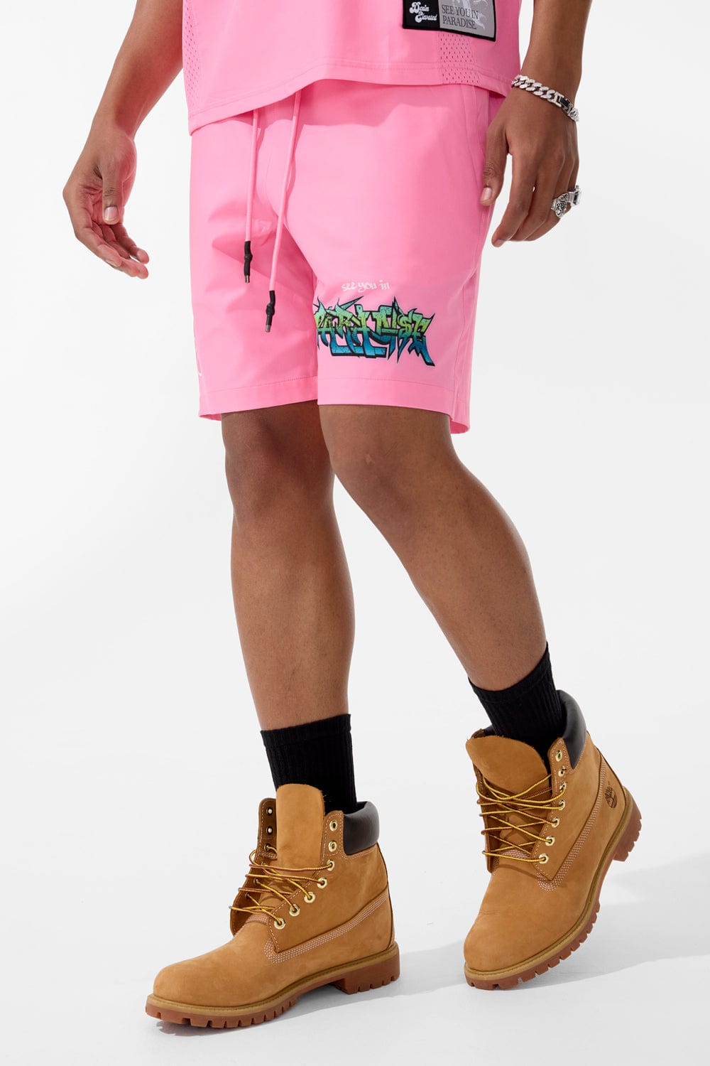 Jordan Craig Retro - Street League Shorts Pink / S