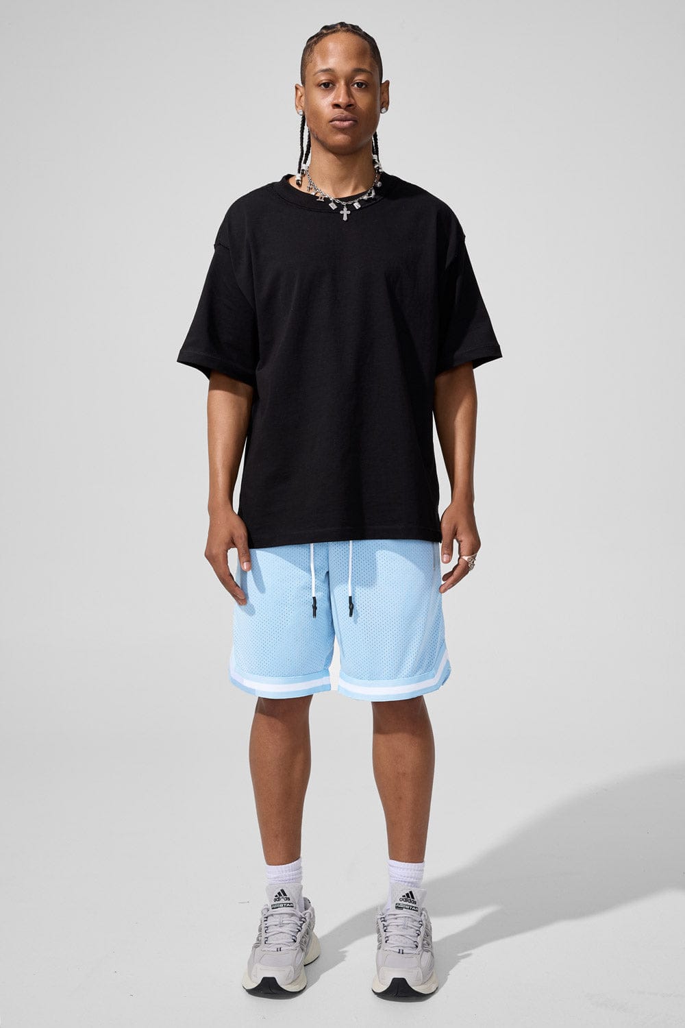 jcdenim Retro - West 4th Basketball Shorts