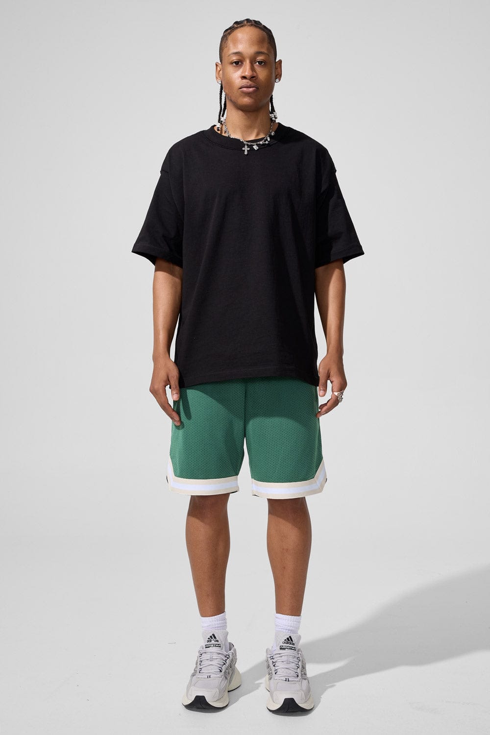 jcdenim Retro - West 4th Basketball Shorts