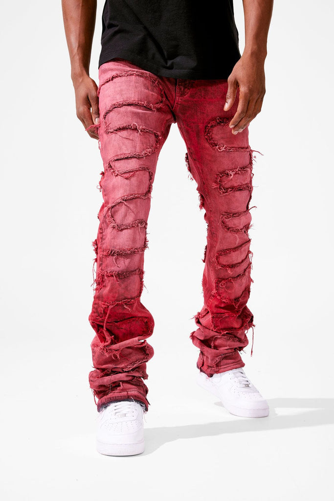 Martin Stacked - Oasis Denim (Red)