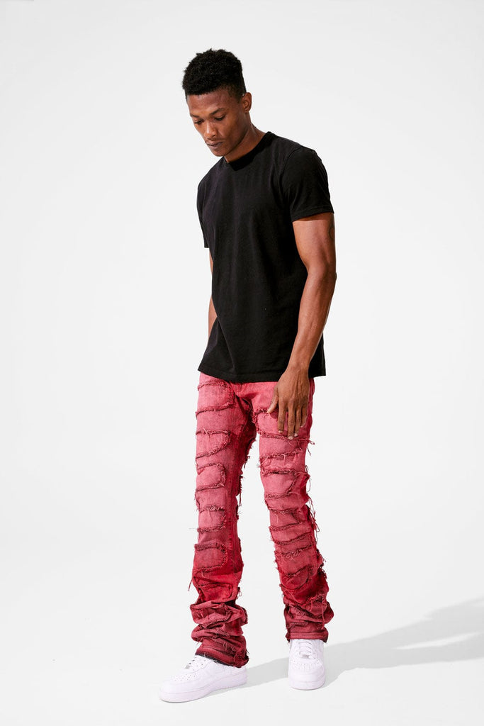 Martin Stacked - Oasis Denim (Red)
