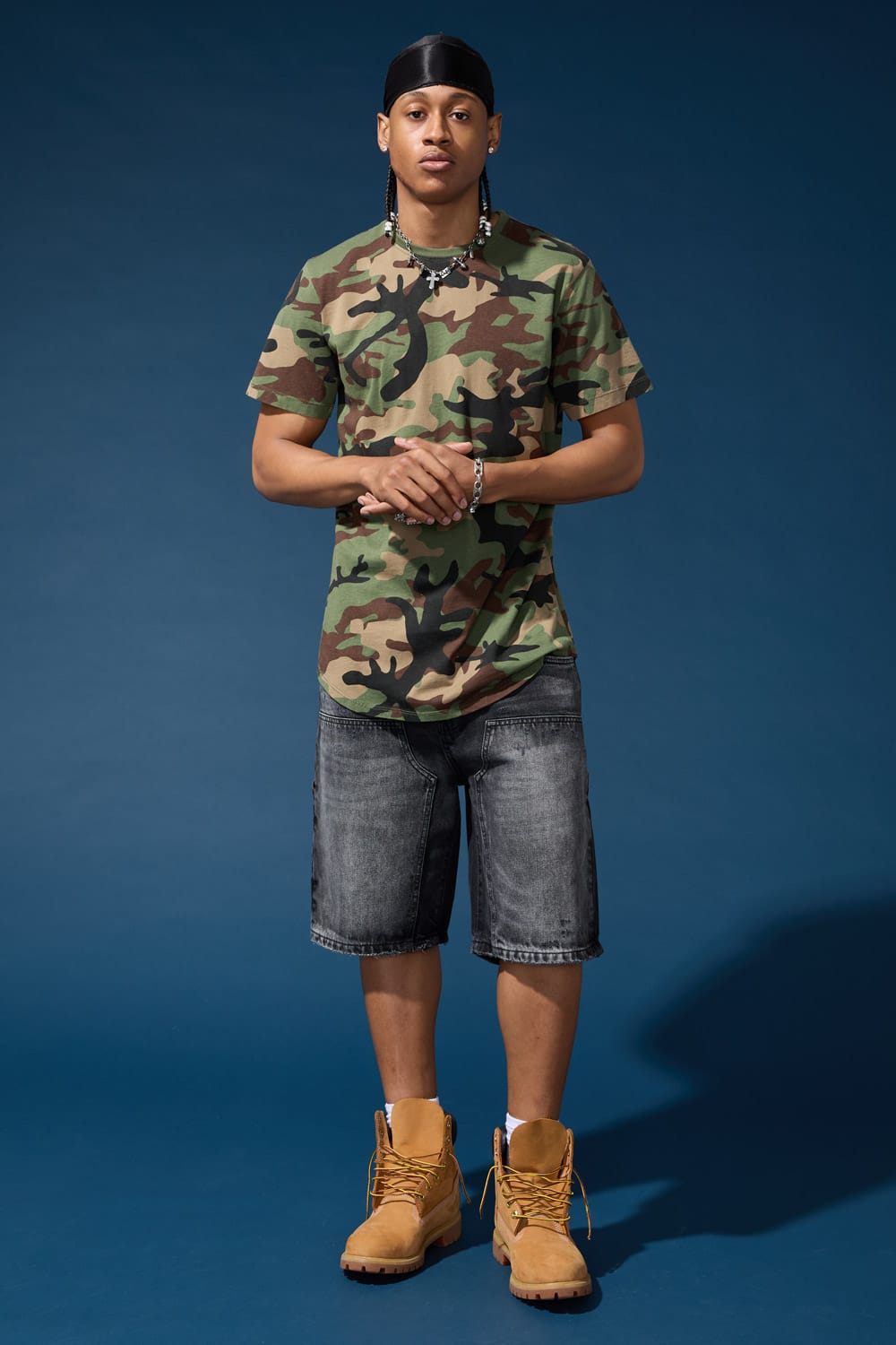 Jordan Craig Scallop T-Shirt (Vintage Camo)