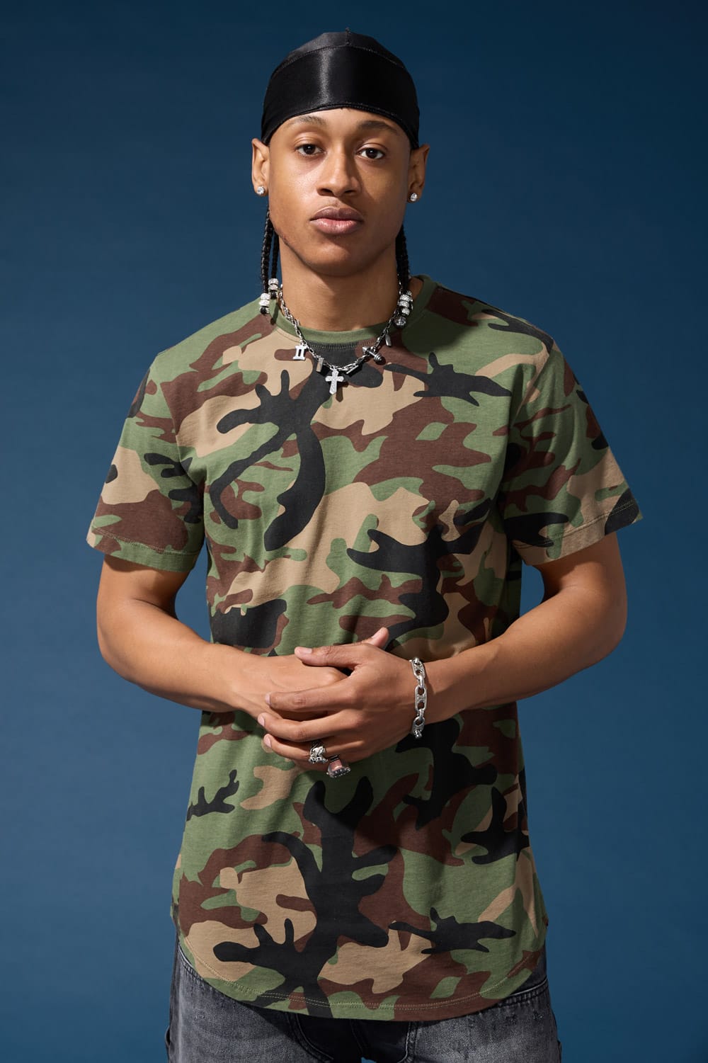 Jordan Craig Scallop T-Shirt (Vintage Camo)