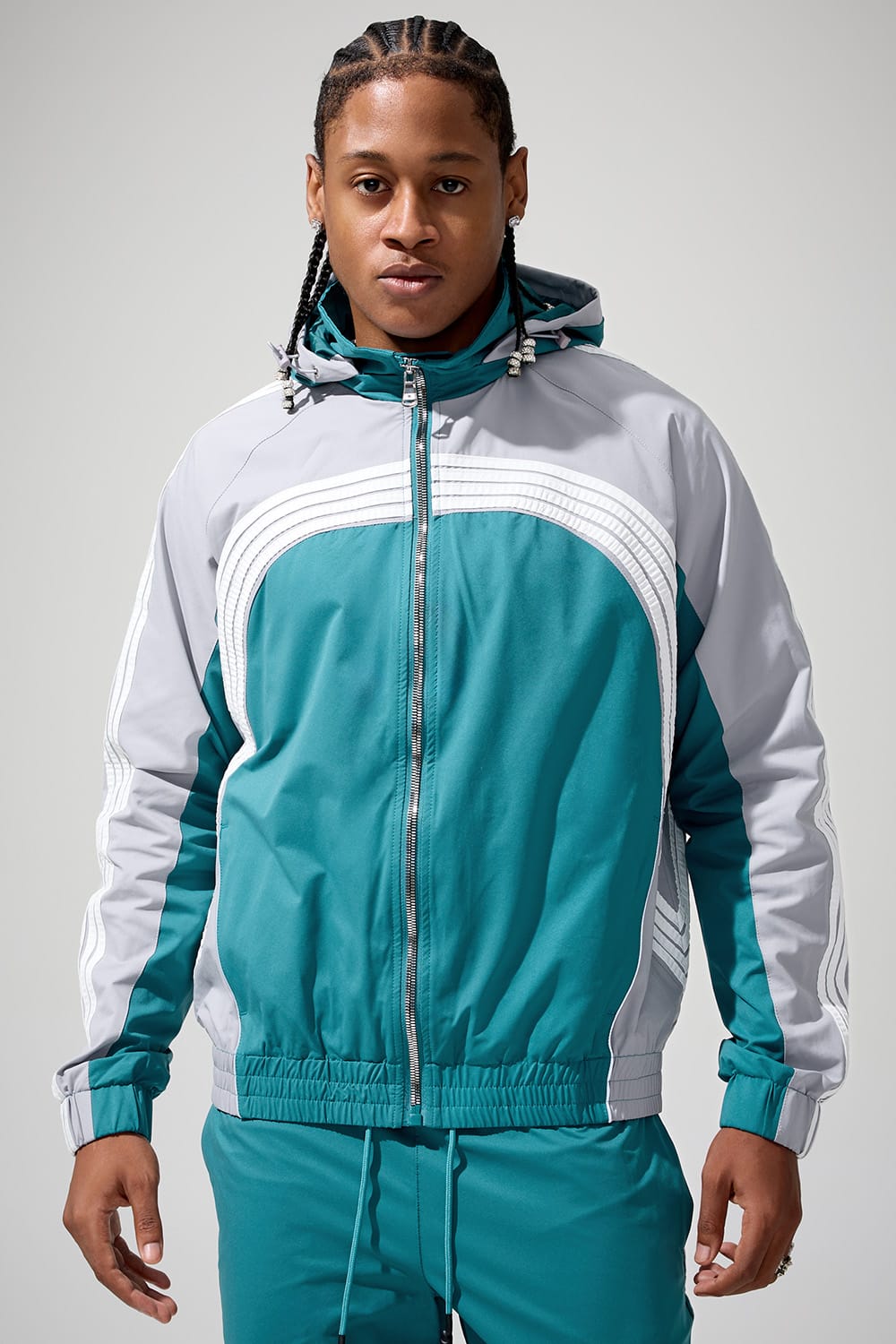 Jordan Craig First Touch Track Jacket Green / S