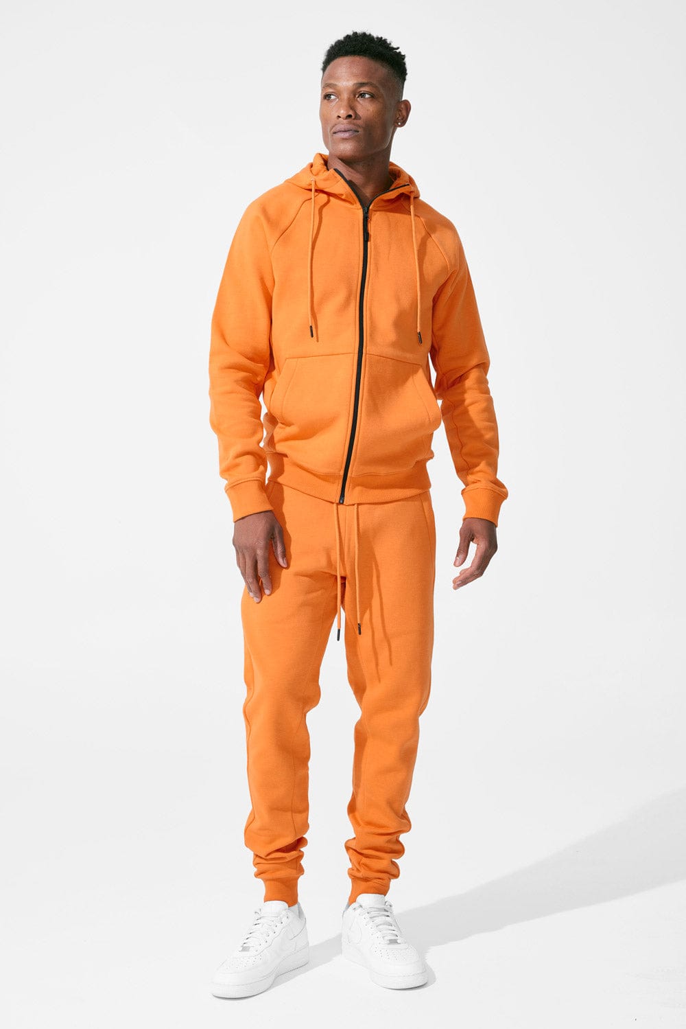 Jordan Craig Uptown Zip Up Hoodie (Orange)