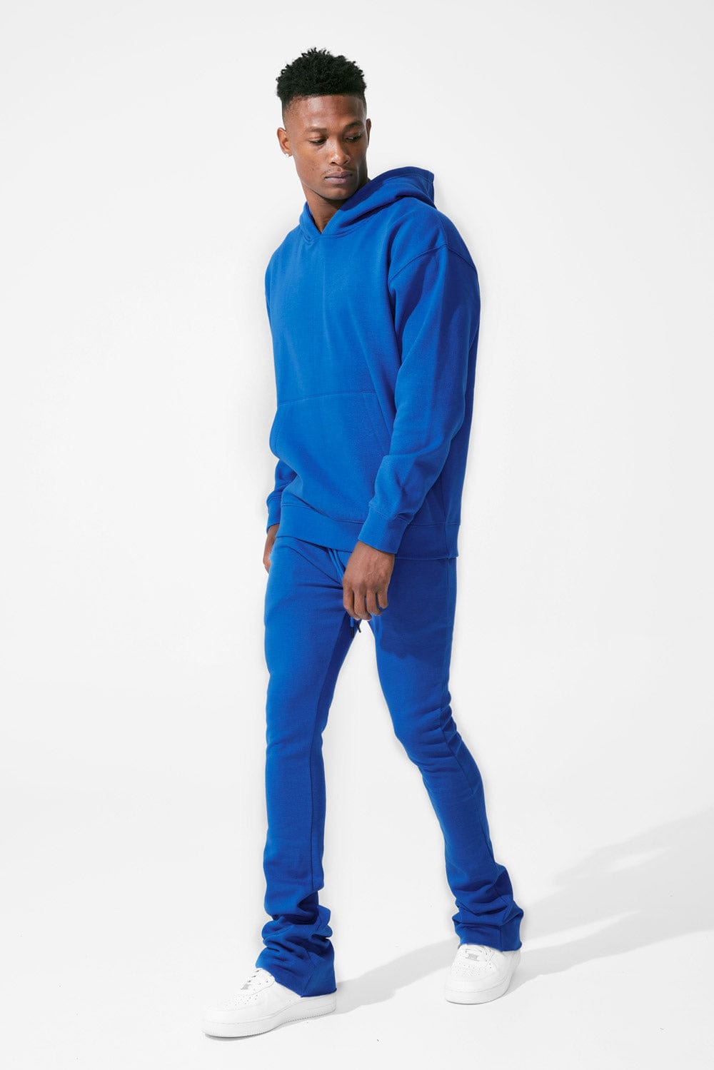 Royal blue sales pullover hoodie