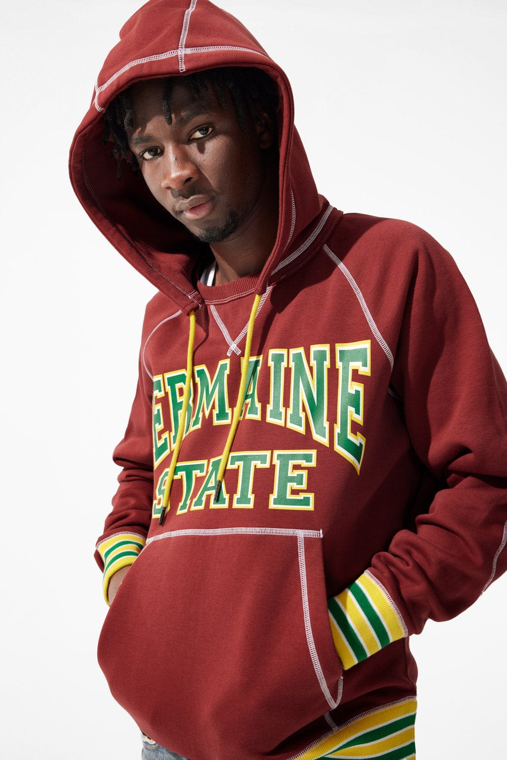 Collegiate Roots Pullover Hoodie (Cold World)