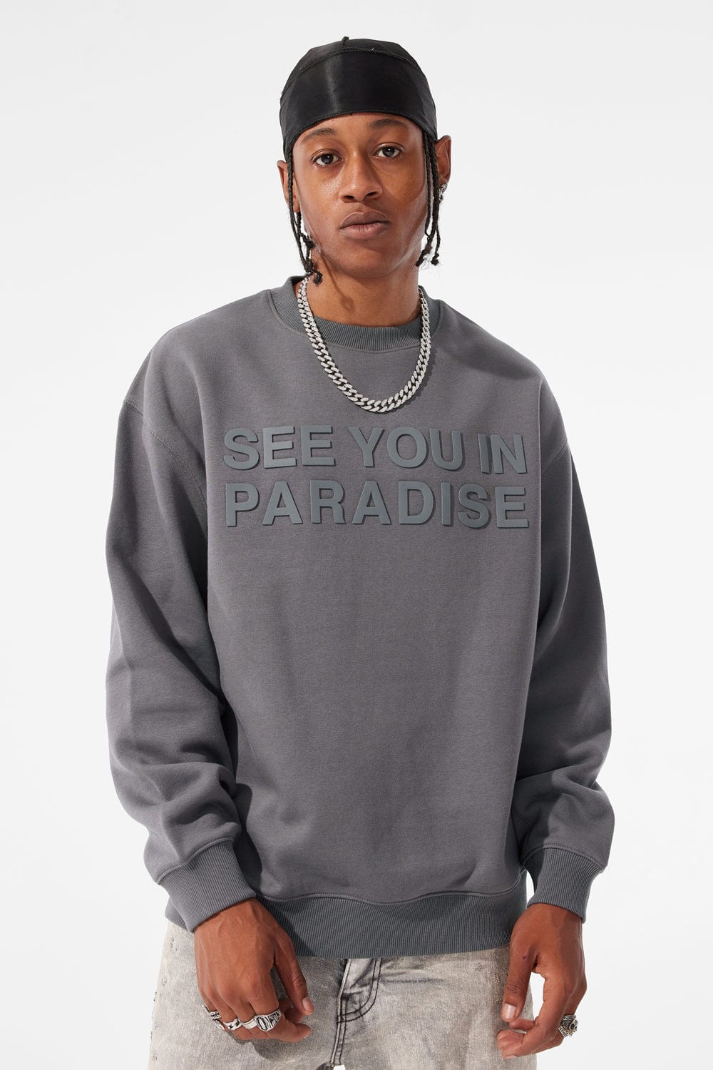 Jordan Craig Paradise Tonal Crewneck Sweatshirt