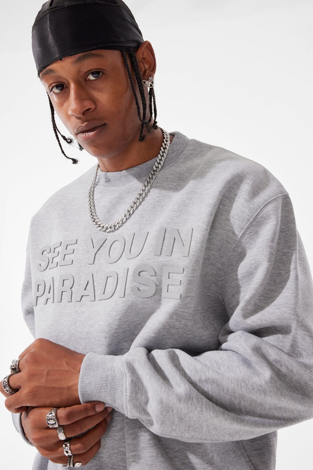 Jordan Craig Paradise Tonal Crewneck Sweatshirt