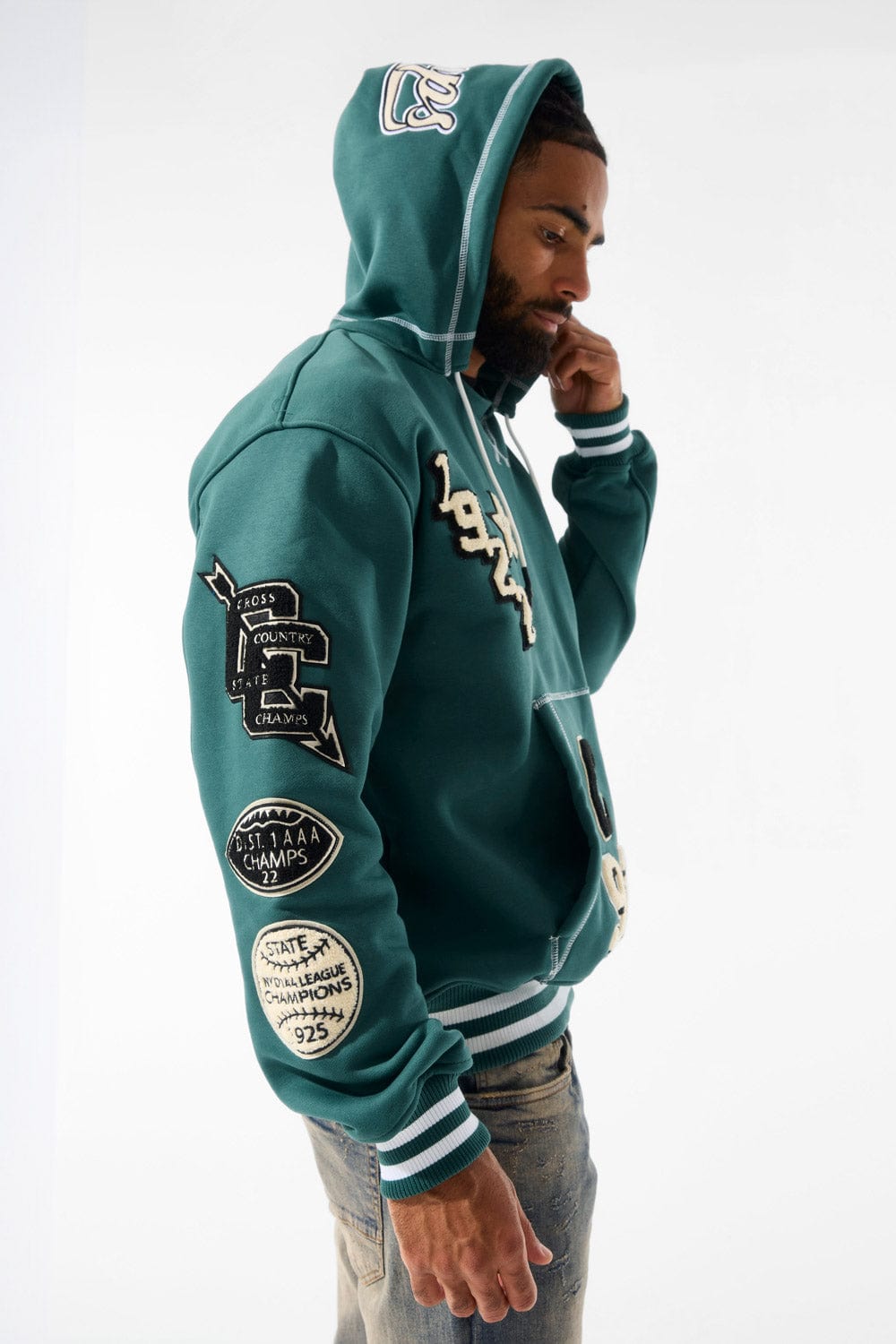 Jordan Craig State Champs Pullover Hoodie (Kelly Forest)