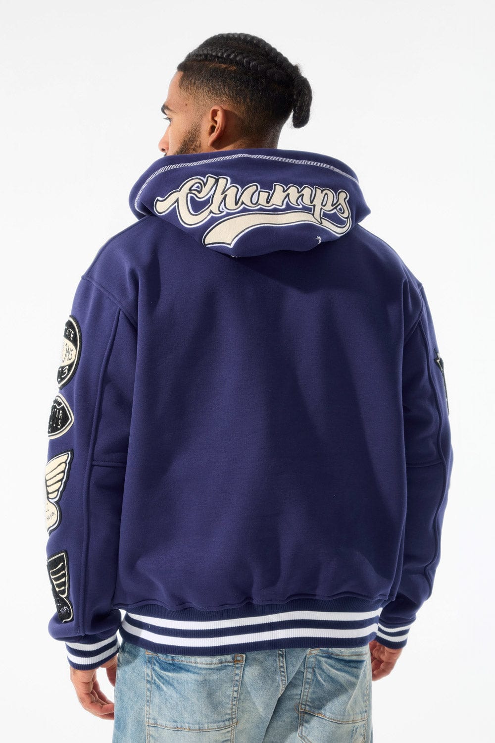 Jordan Craig State Champs Pullover Hoodie (Navy)