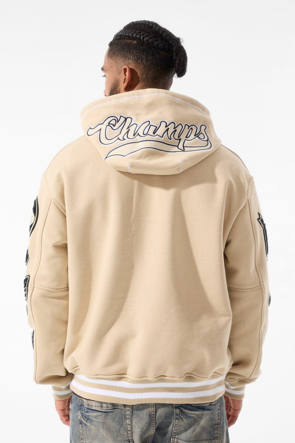 Jordan Craig State Champs Pullover Hoodie (Vintage Khaki)