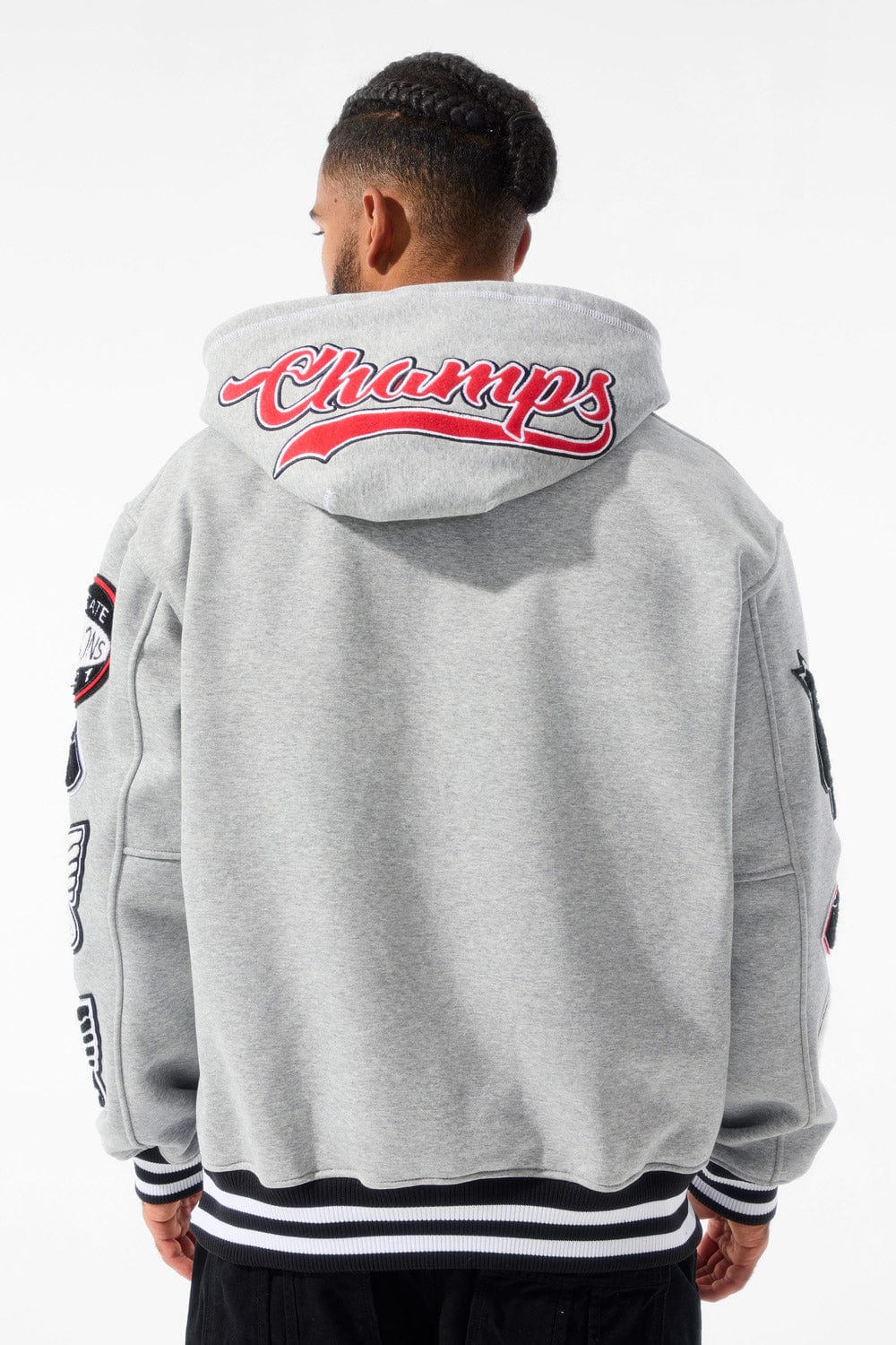 Jordan Craig Hall of Fame Pullover Hoodie (Ash Heather)