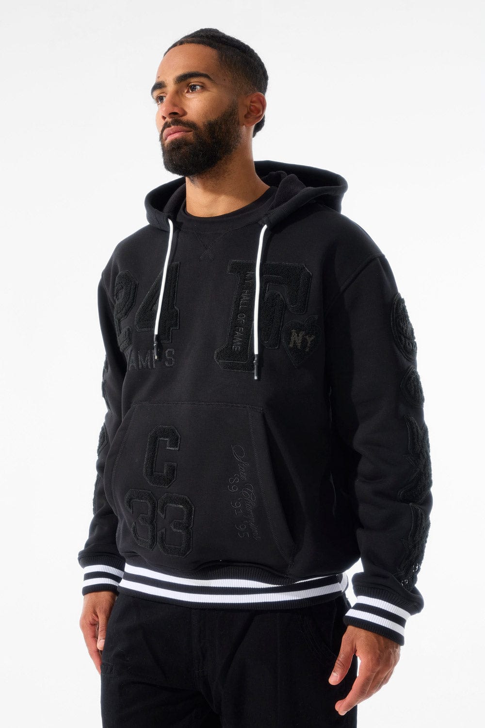 Jordan Craig Hall of Fame Pullover Hoodie (Black Shadow)