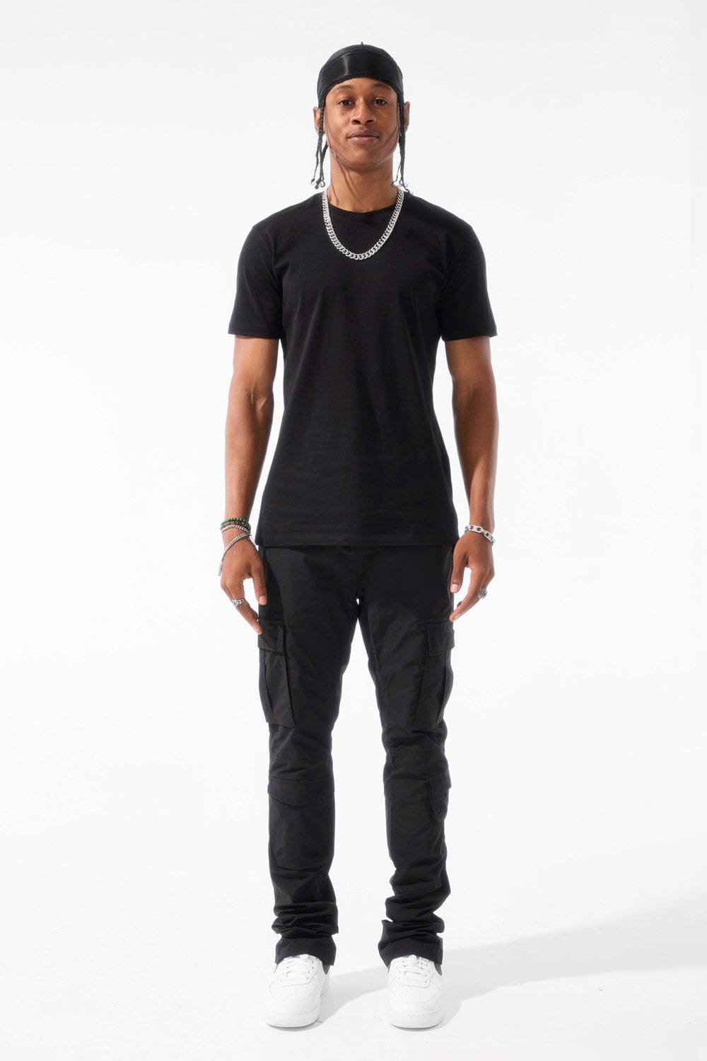 Jordan Craig Martin Stacked - Ventura Cargo Pants (Black)