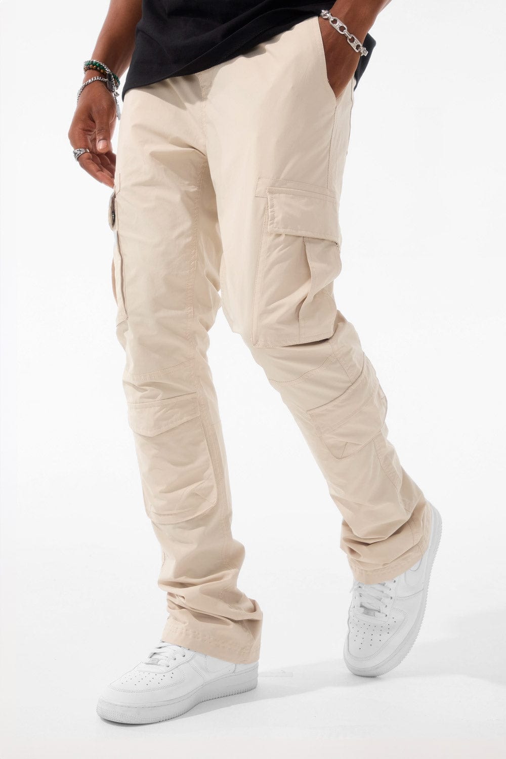 Jordan Craig Martin Stacked - Ventura Cargo Pants (Kahki) S / Khaki