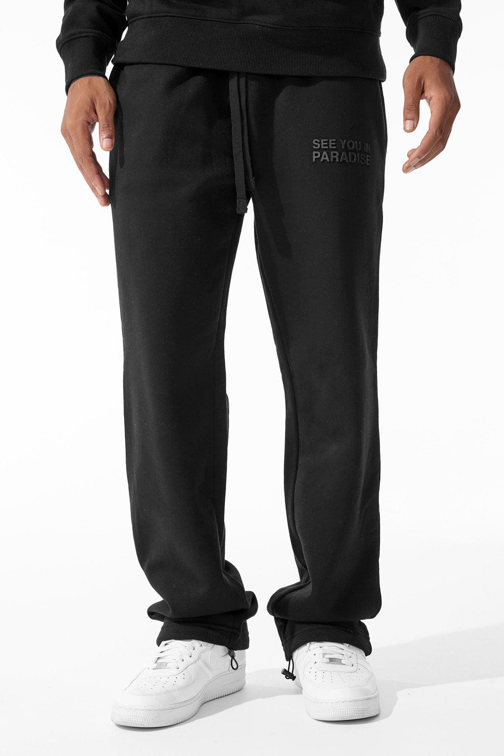 Jordan Craig Paradise Tonal Baggy Sweatpants Black / S