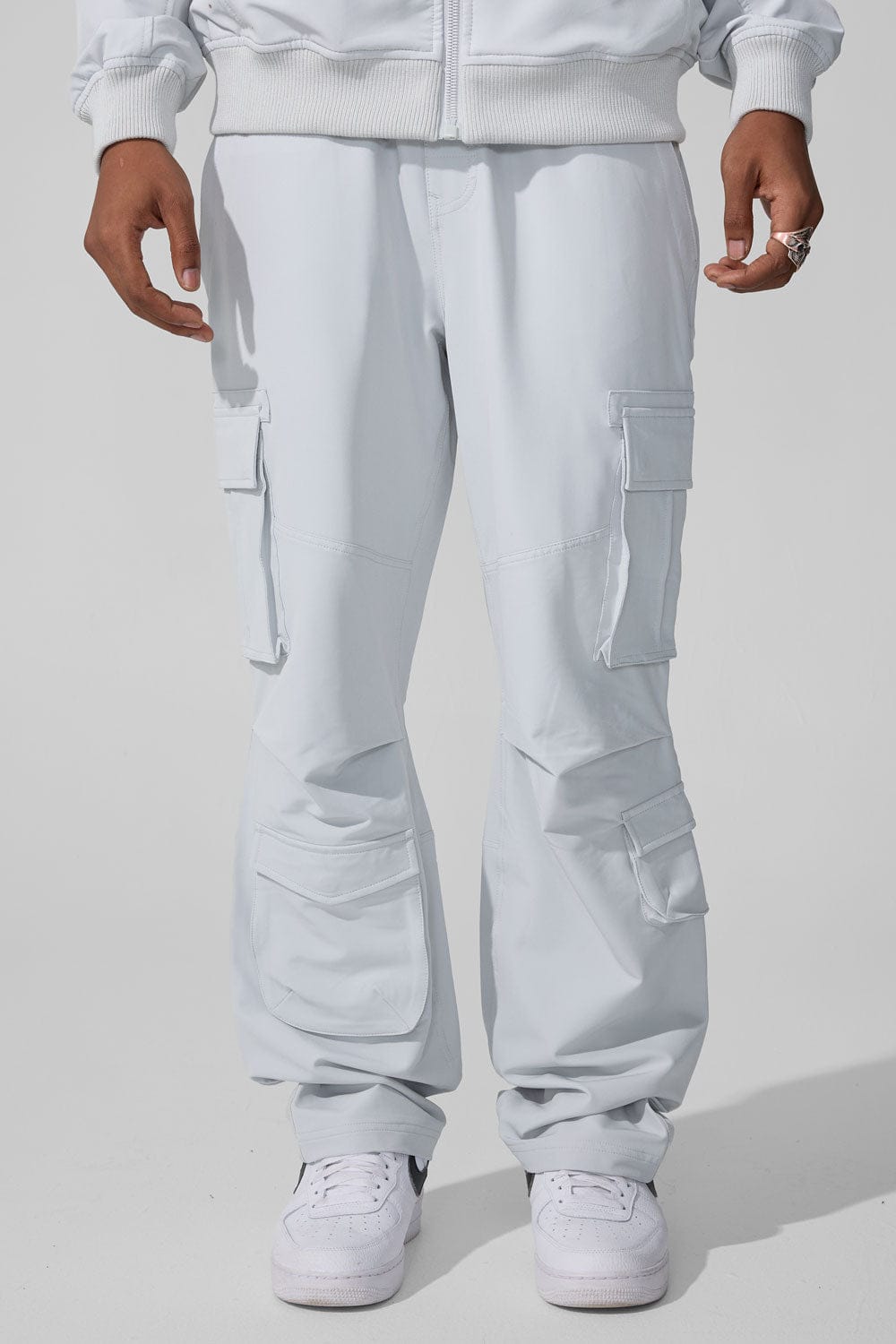 Jordan Craig Local Dealer Windbreaker Cargo Pants Light Grey / S