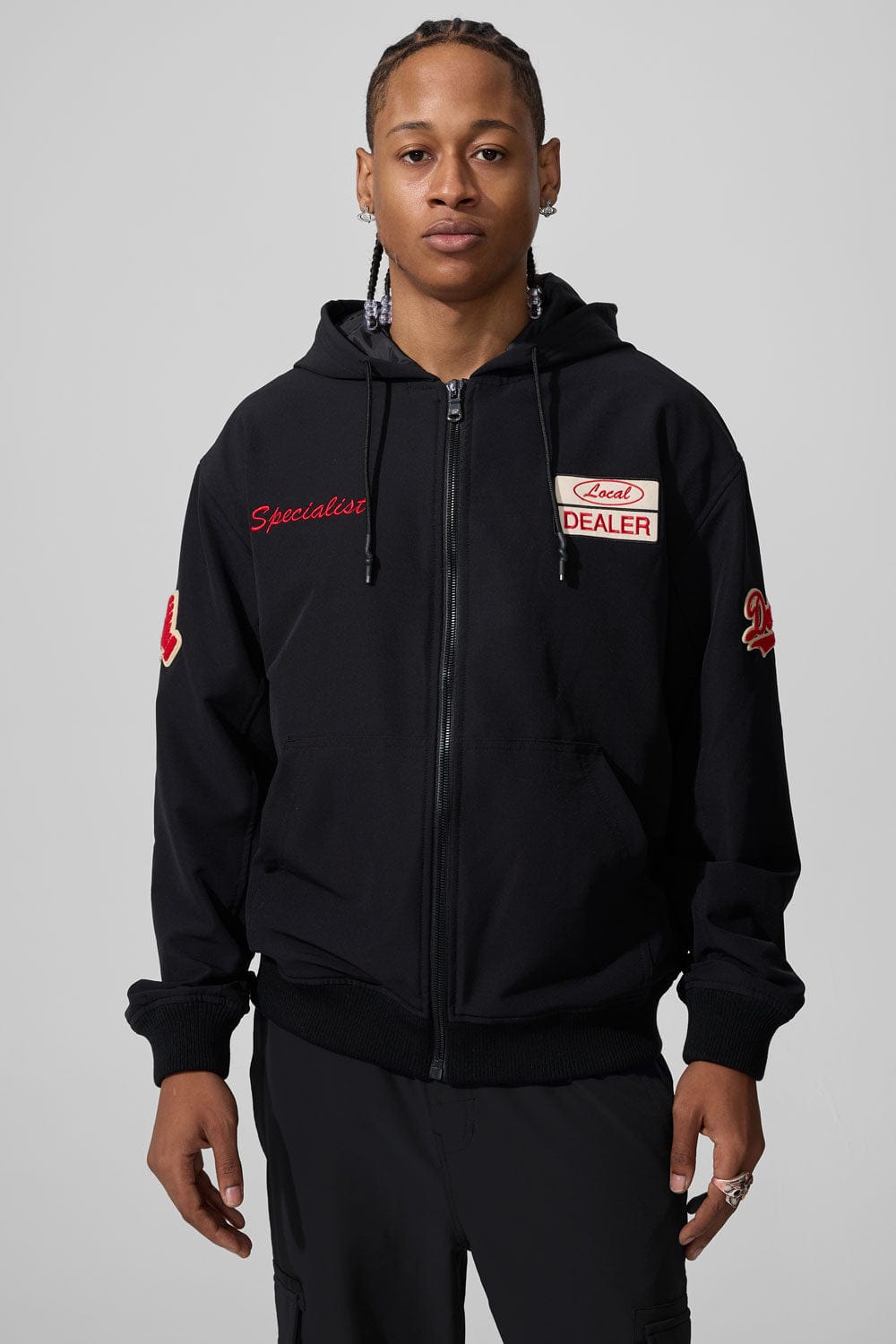 Local Dealer Zip Up Windbreaker