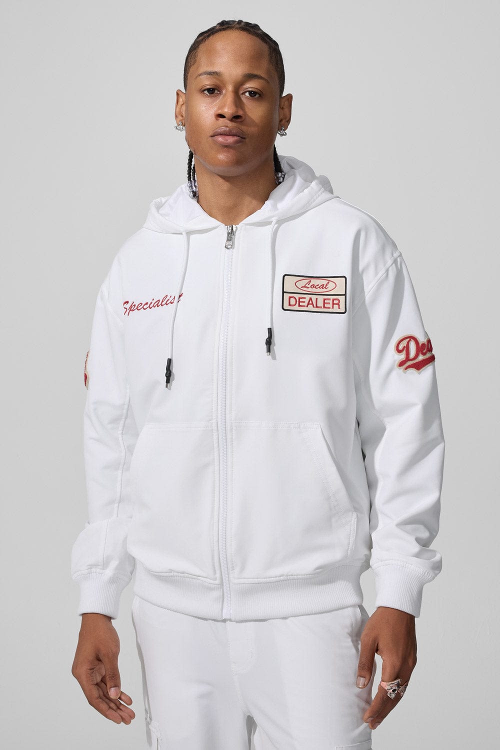 Local Dealer Zip Up Windbreaker