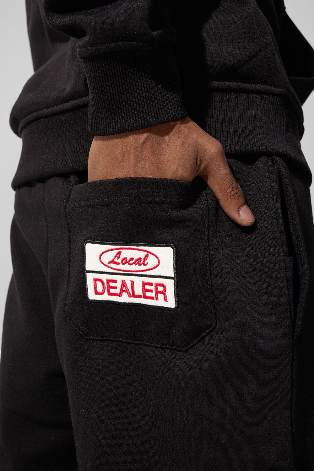 Jordan Craig Local Dealer Baggy Sweatpants (Black)