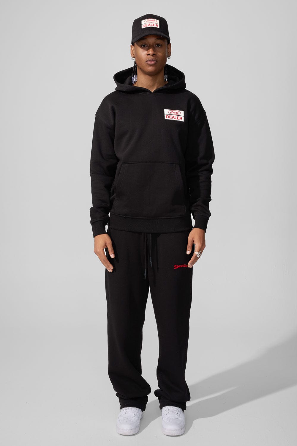 Jordan Craig Local Dealer Baggy Sweatpants (Black)