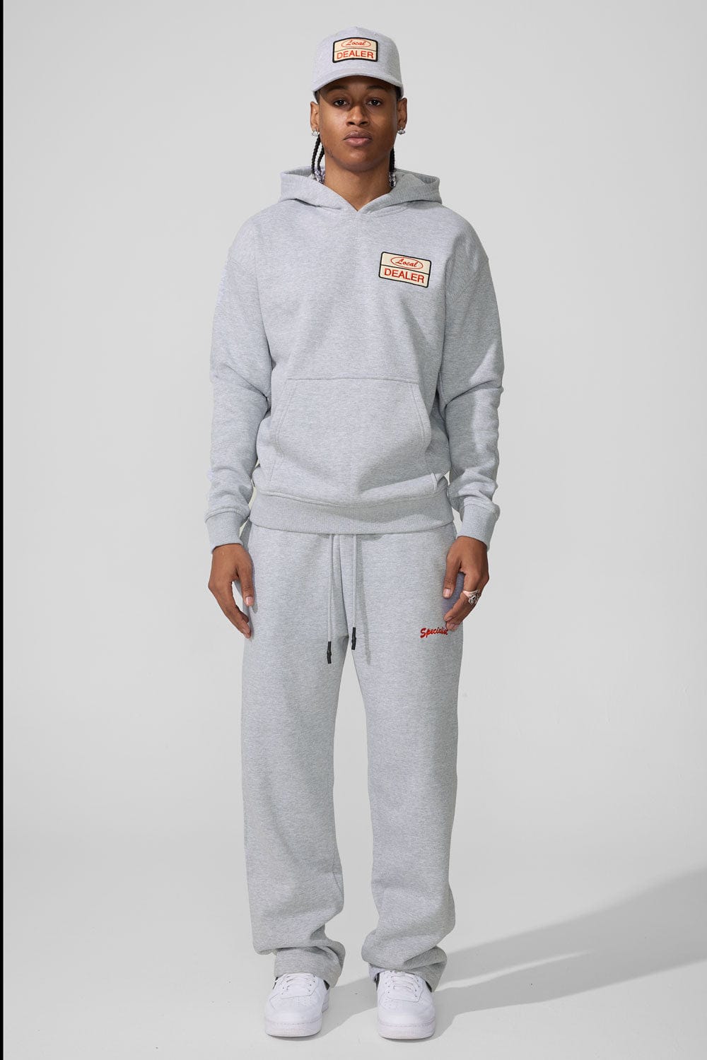 Jordan Craig Local Dealer Pullover Hoodie (Heather Grey)