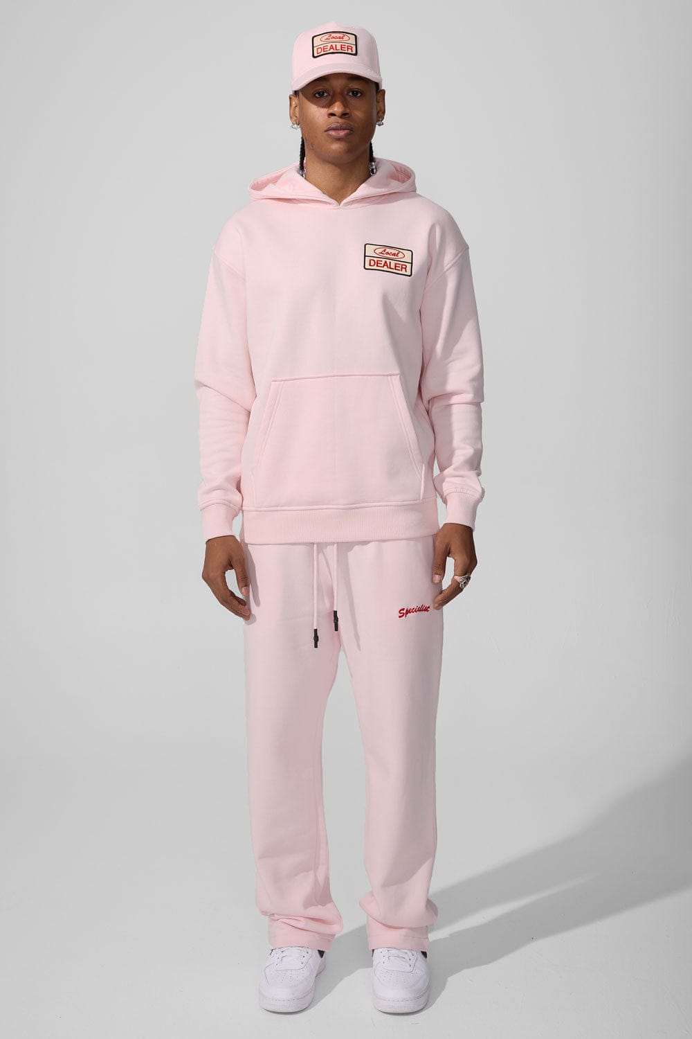 Jordan Craig Local Dealer Pullover Hoodie (Light Pink)