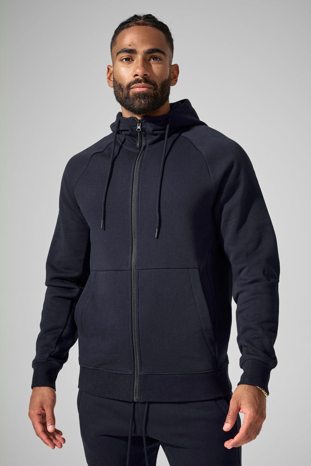 Jordan Craig Uptown Zip Up Hoodie Navy / S