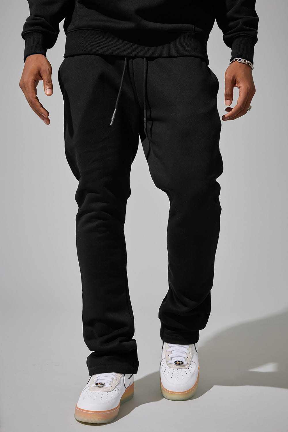 Jordan Craig Uptown Flared Sweatpants Black / S