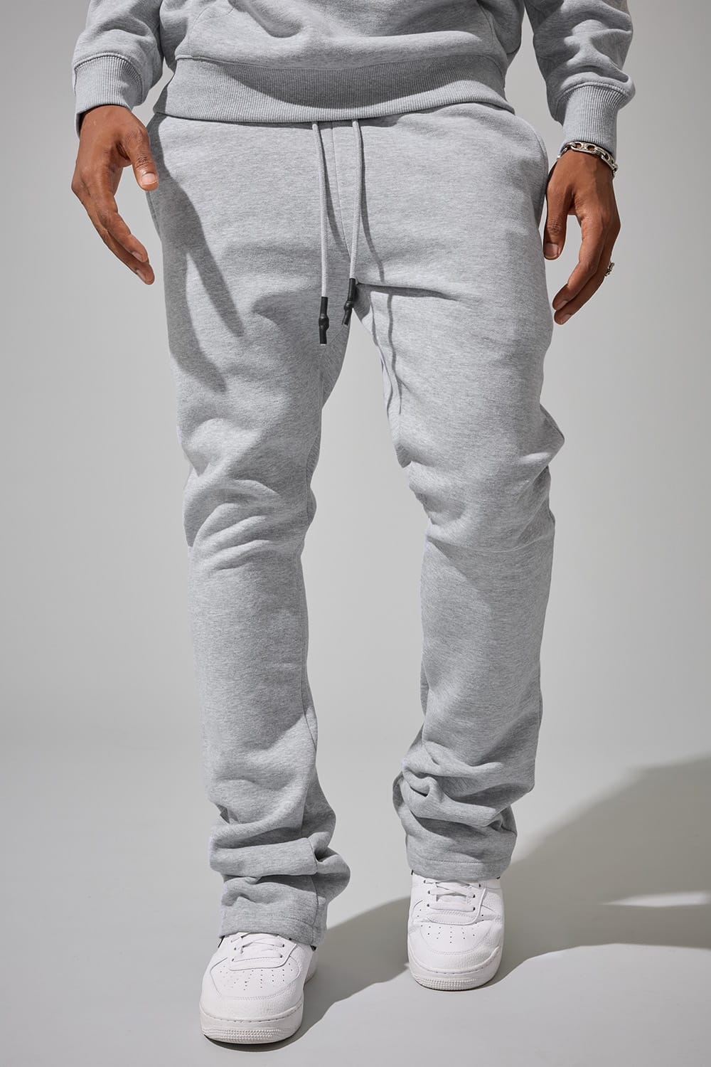 Jordan Craig Uptown Flared Sweatpants Heather Grey / S