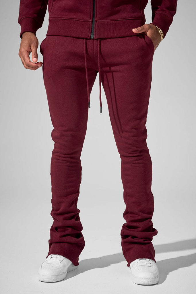 Jordan Craig Uptown Stacked Sweatpants Wine / S
