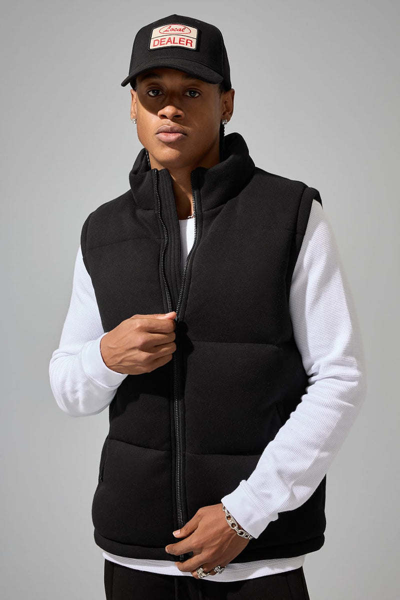 Uptown Fleece Puffer Vest