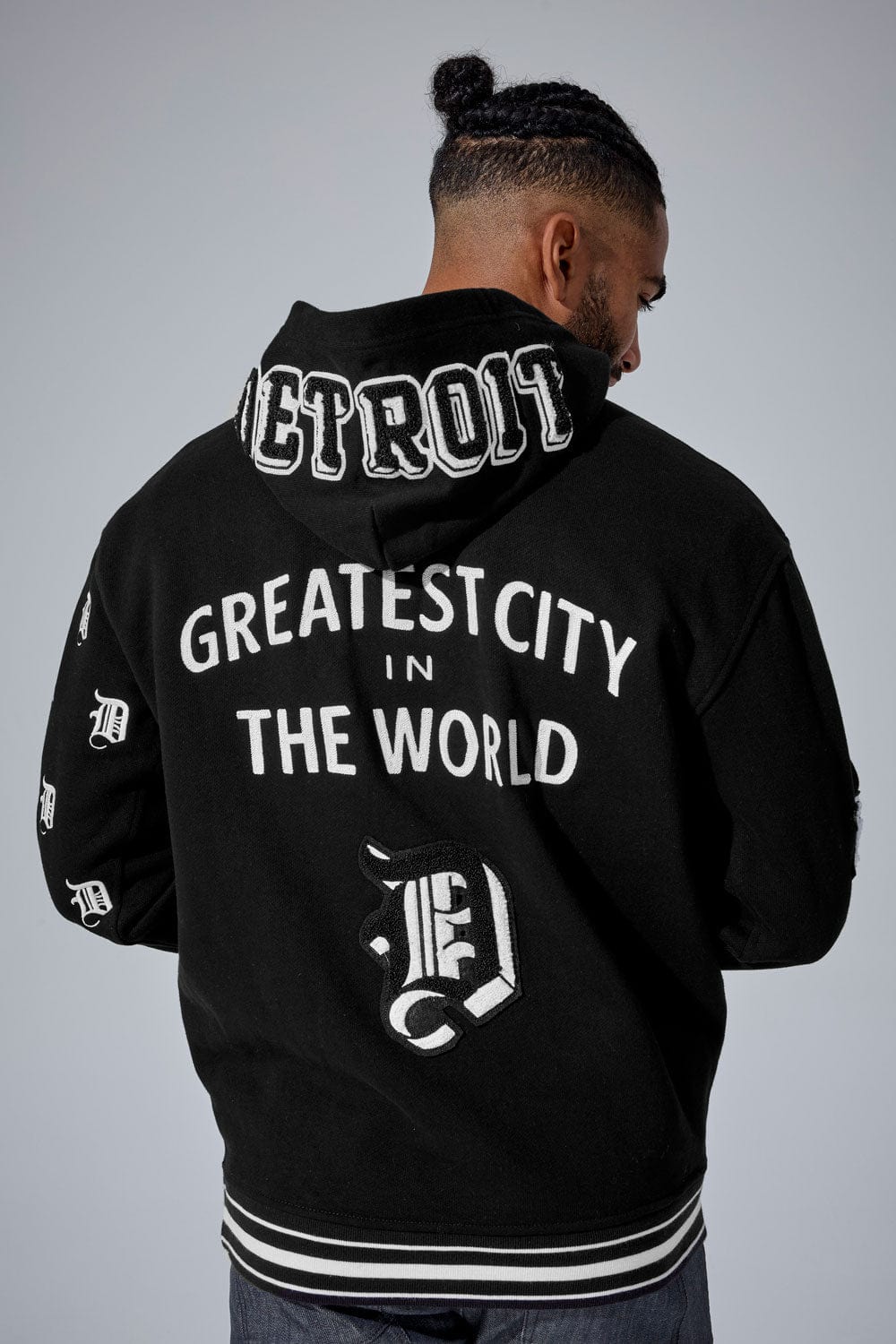 D-Town Pullover Hoodie (Black)