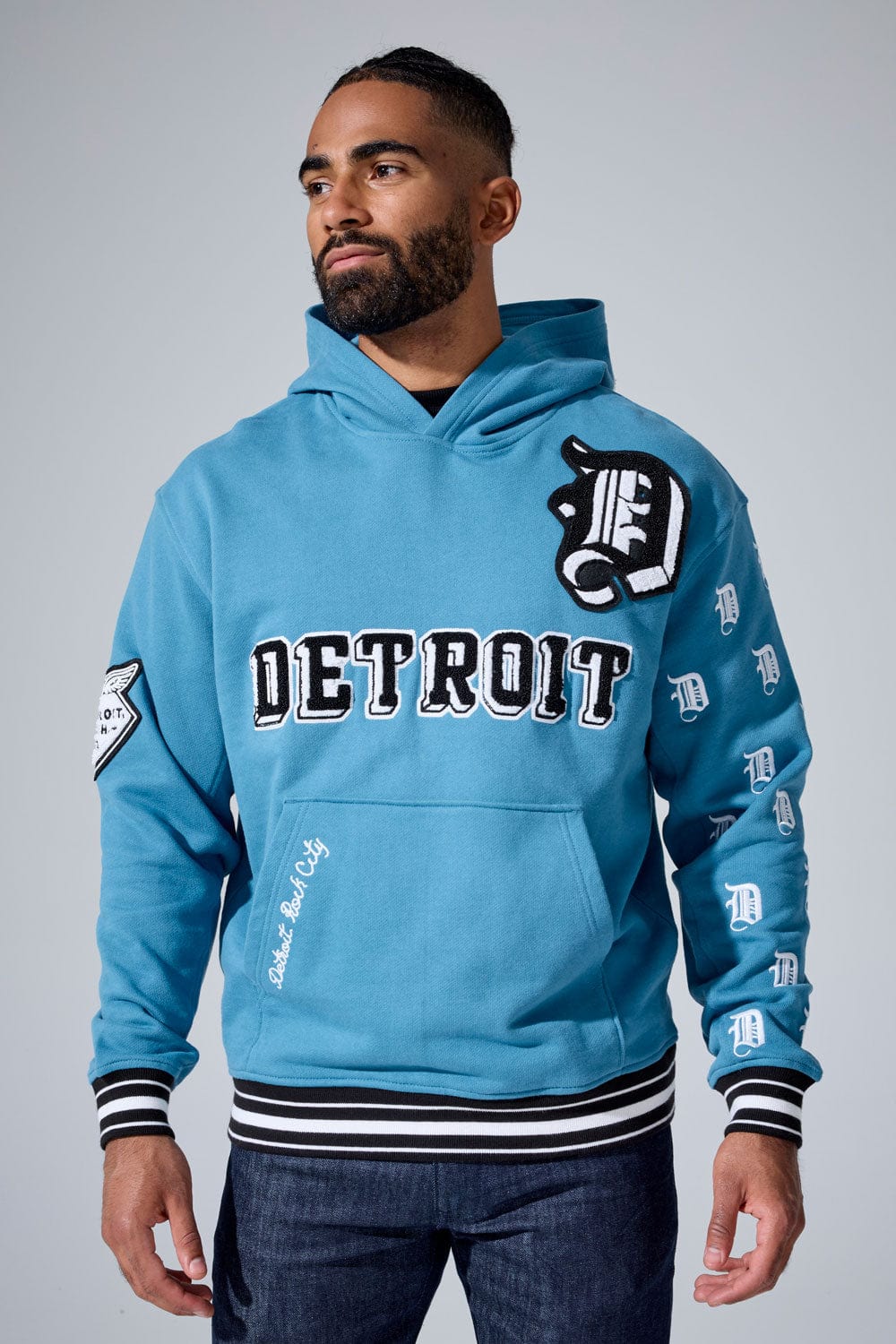 Embrace the Season with Our D-Town Pullover Hoodie!