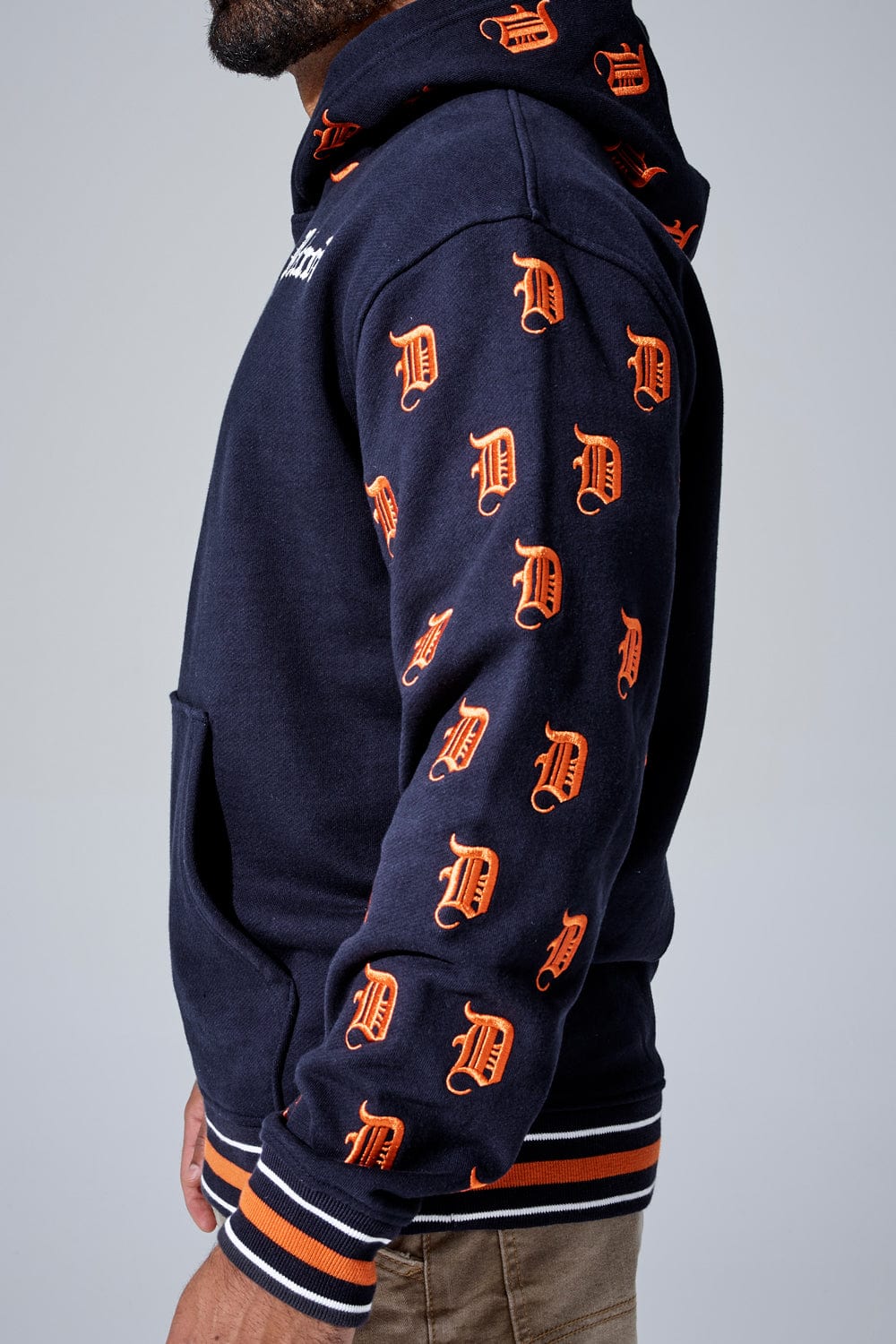 Jordan Craig 313 Pullover Hoodie (Tigers)